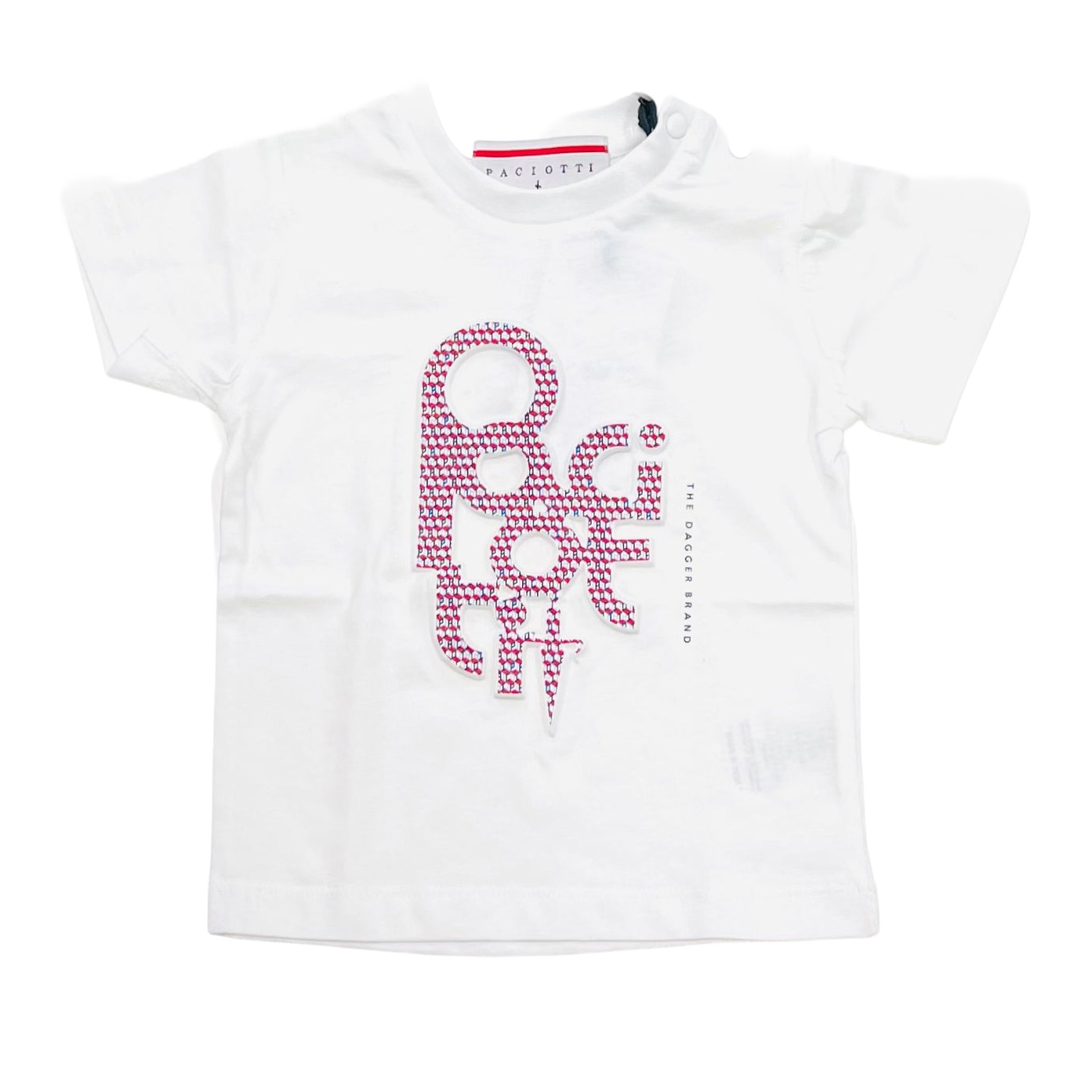 T-Shirt Bambino Paciotti bianco