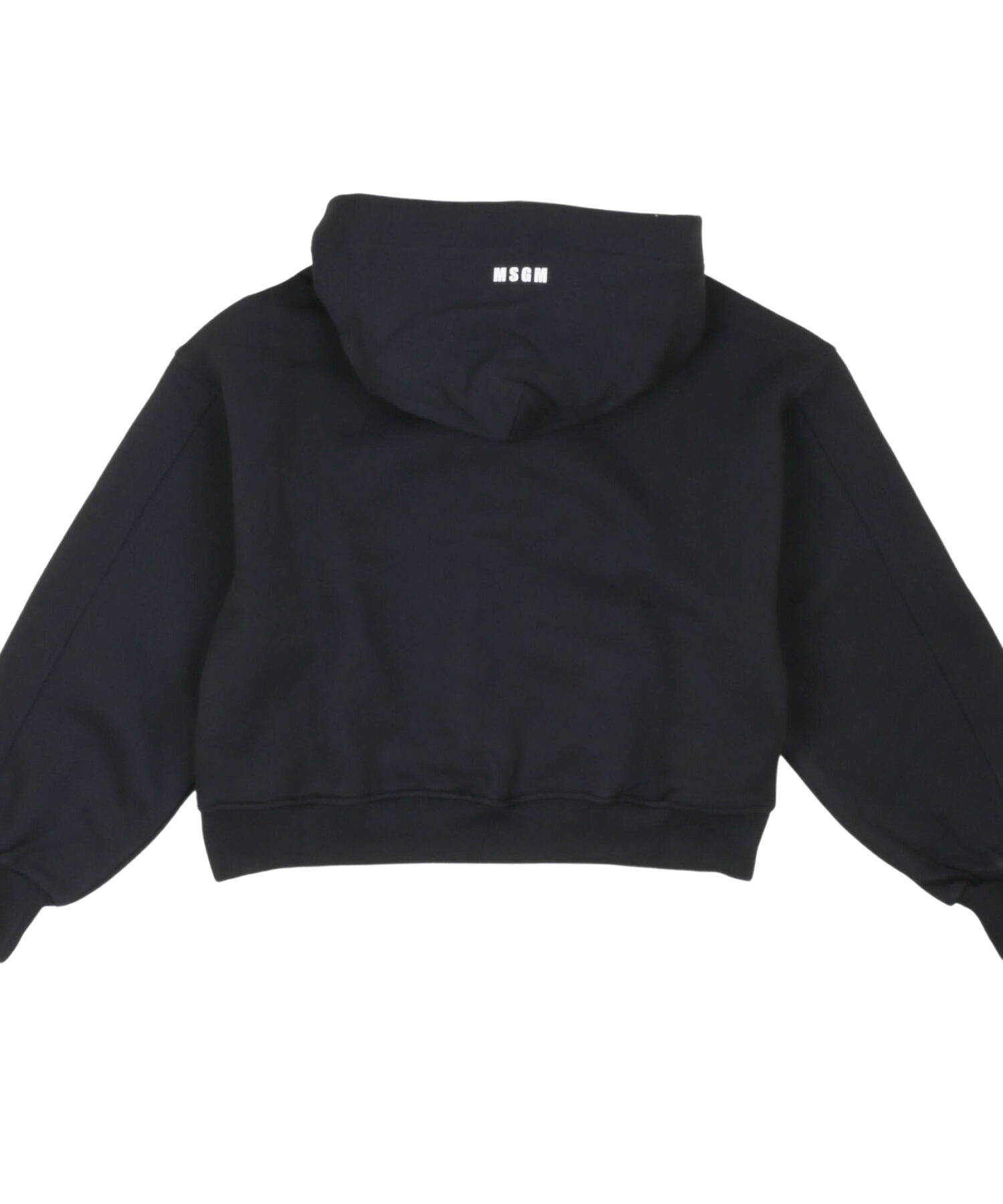 Alternative view of Felpe Bambina Msgm nero