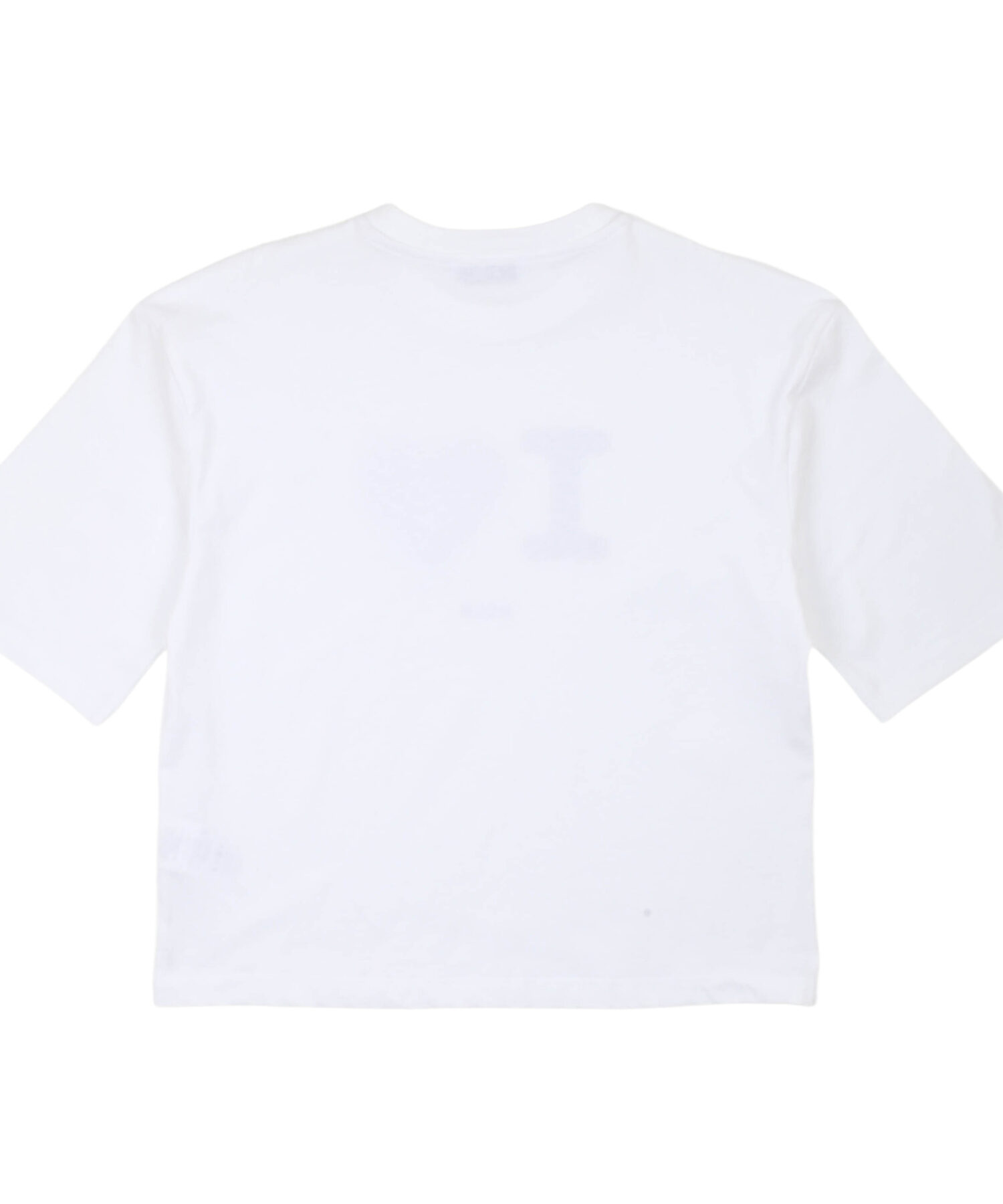 Alternative view of T-Shirt Bambina Msgm bianco