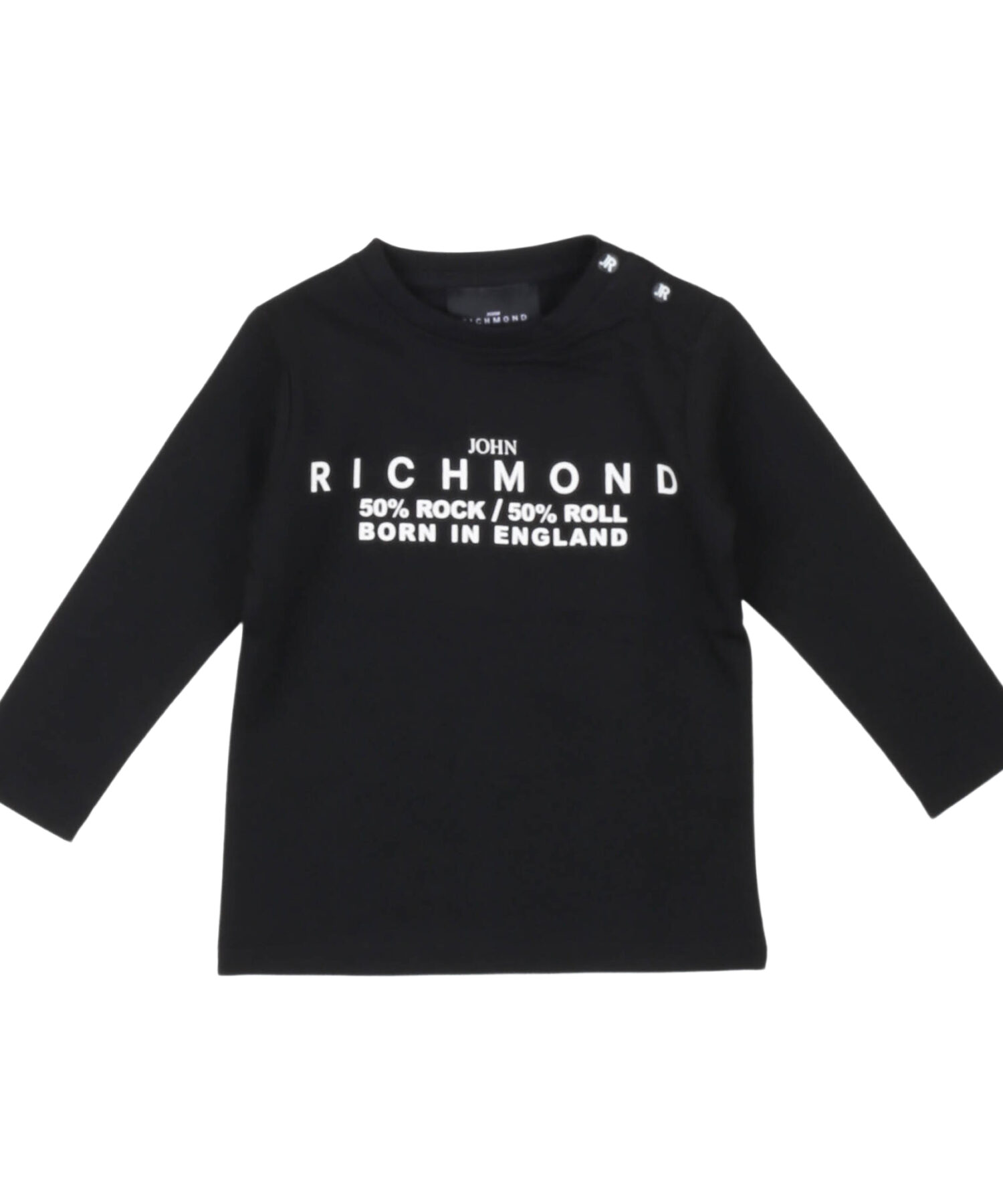 T-Shirt Bambina John Richmond black o wh
