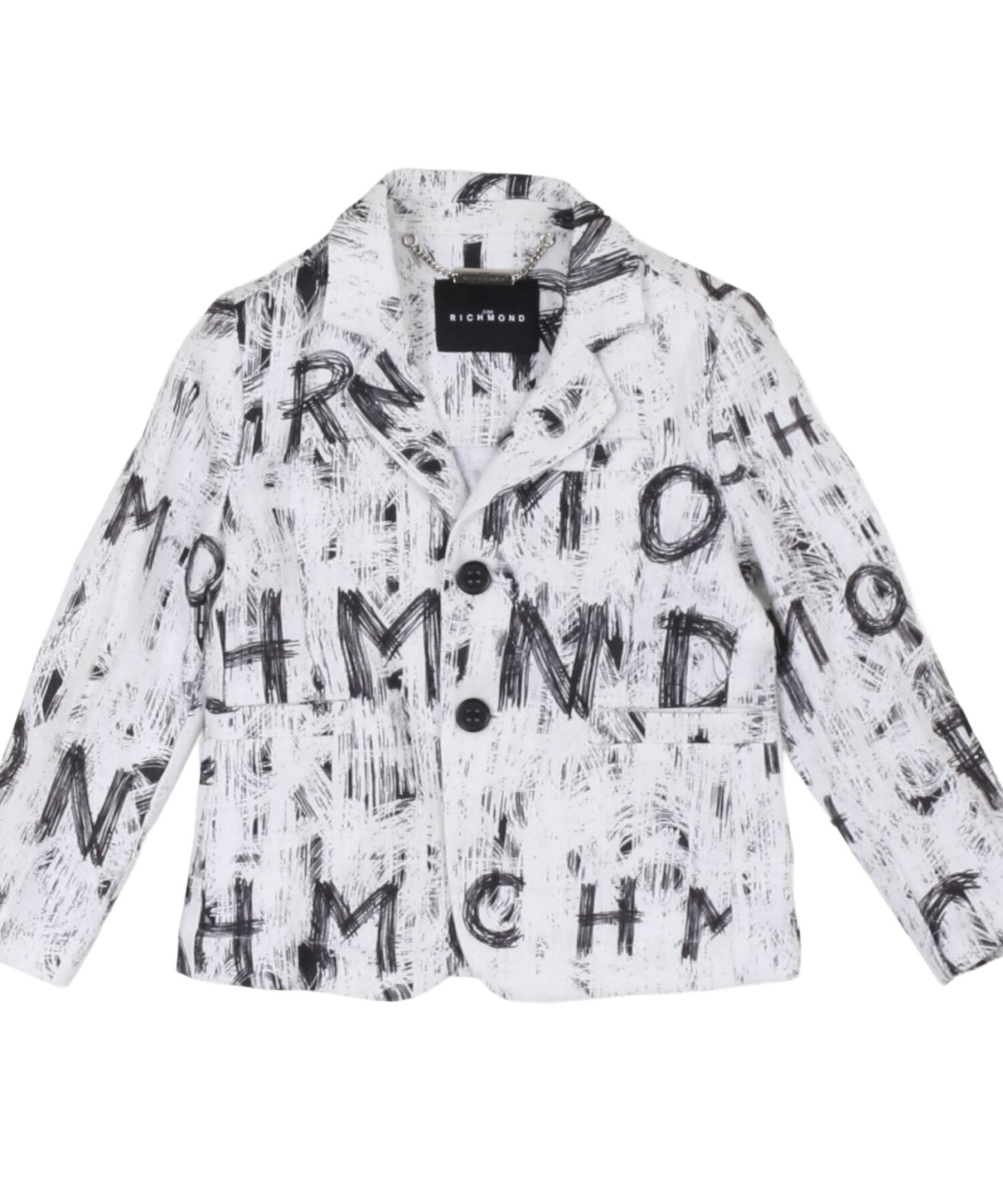 Giacche Bambino John Richmond gr wht blk