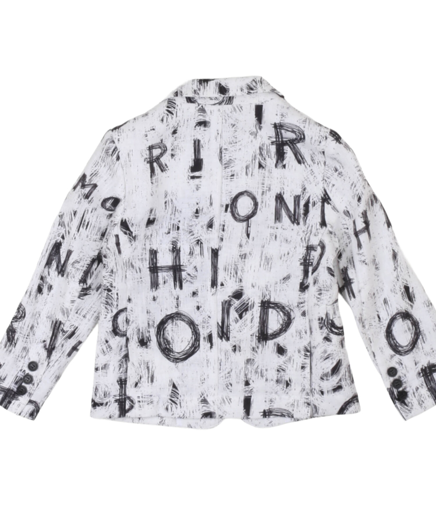 Alternative view of Giacche Bambino John Richmond gr wht blk