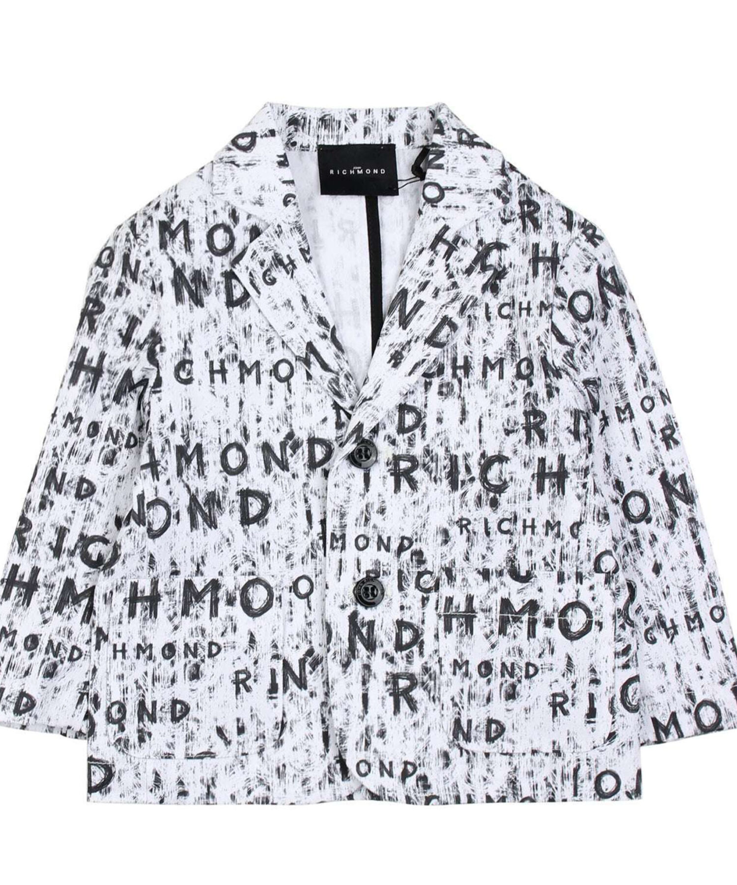 Giacche Bambino John Richmond gr wht blk