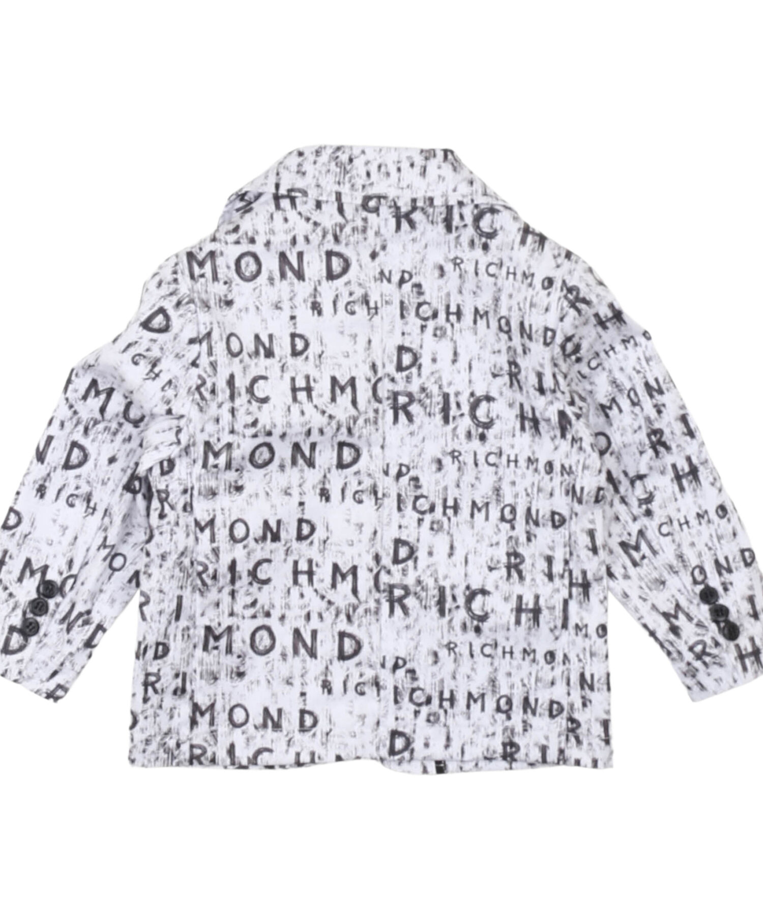 Alternative view of Giacche Bambino John Richmond gr wht blk