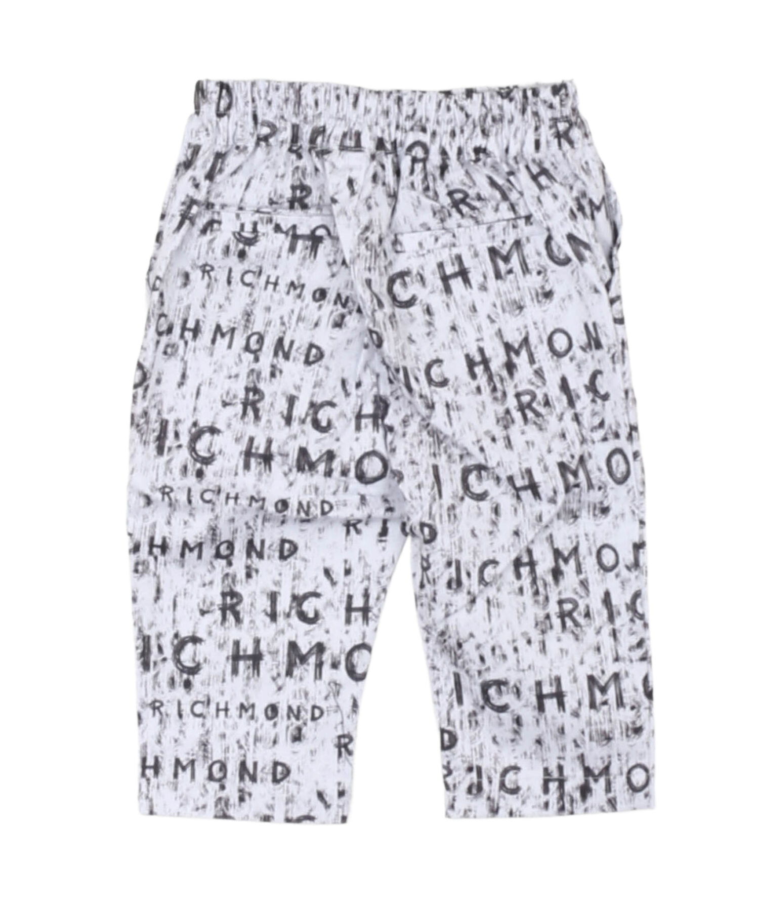 Alternative view of Pantaloni Bambino John Richmond gr wht blk