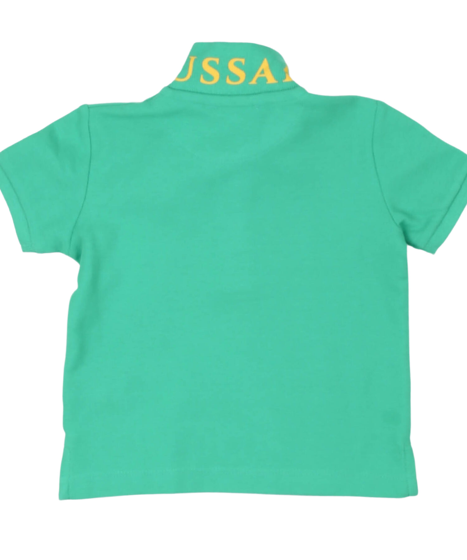 Alternative view of Polo Bambino Trussardi green yell