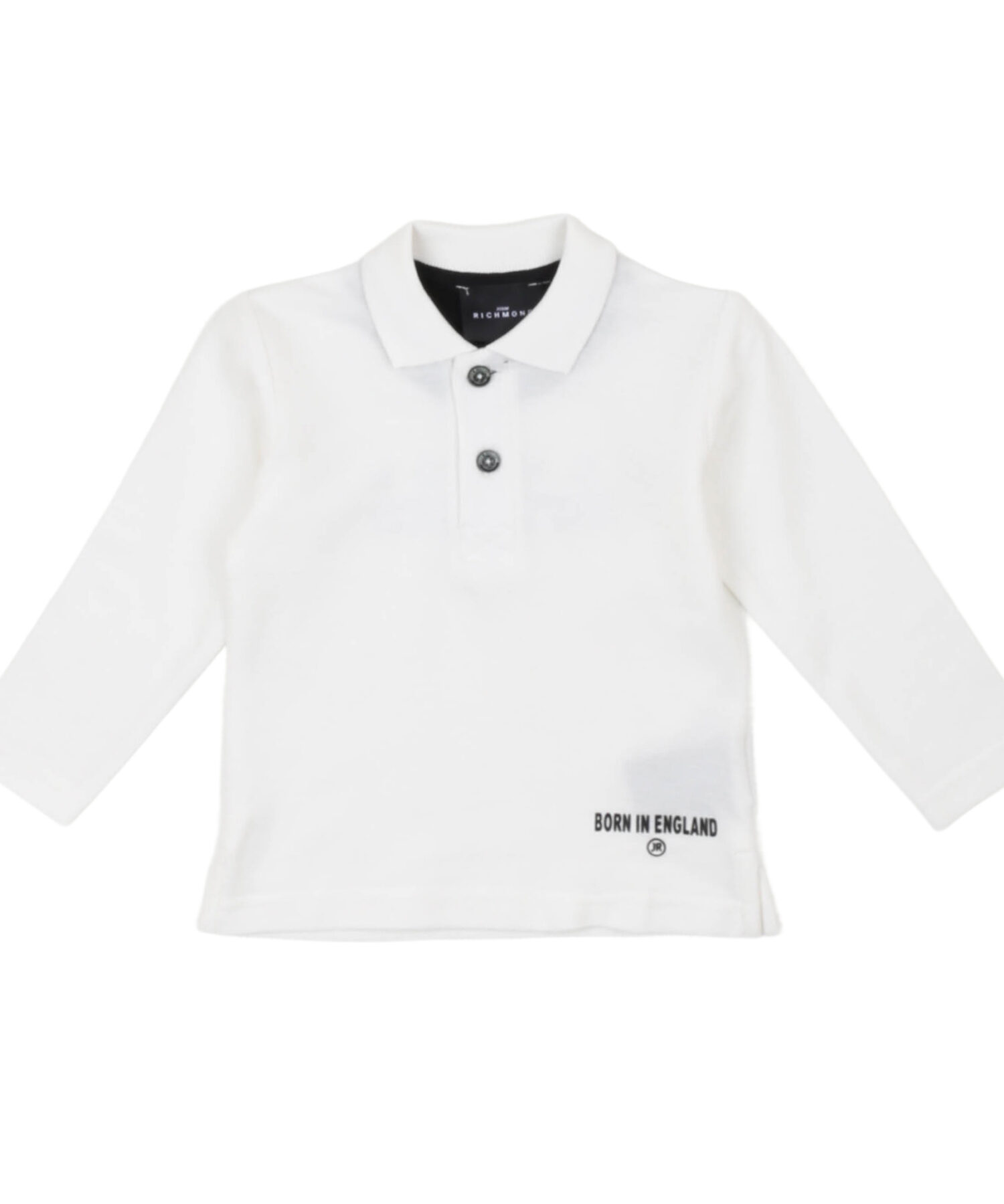 Polo Bambino John Richmond o wht blk