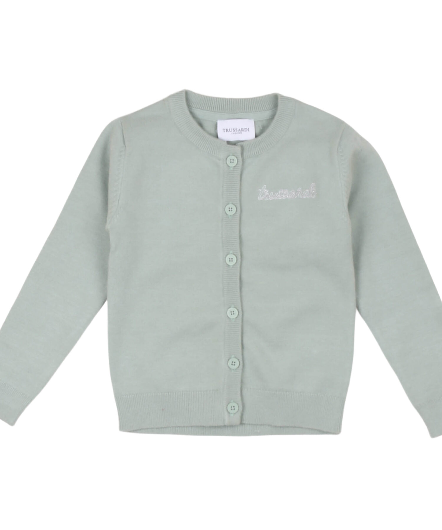Cardigan Bambina Trussardi acqua