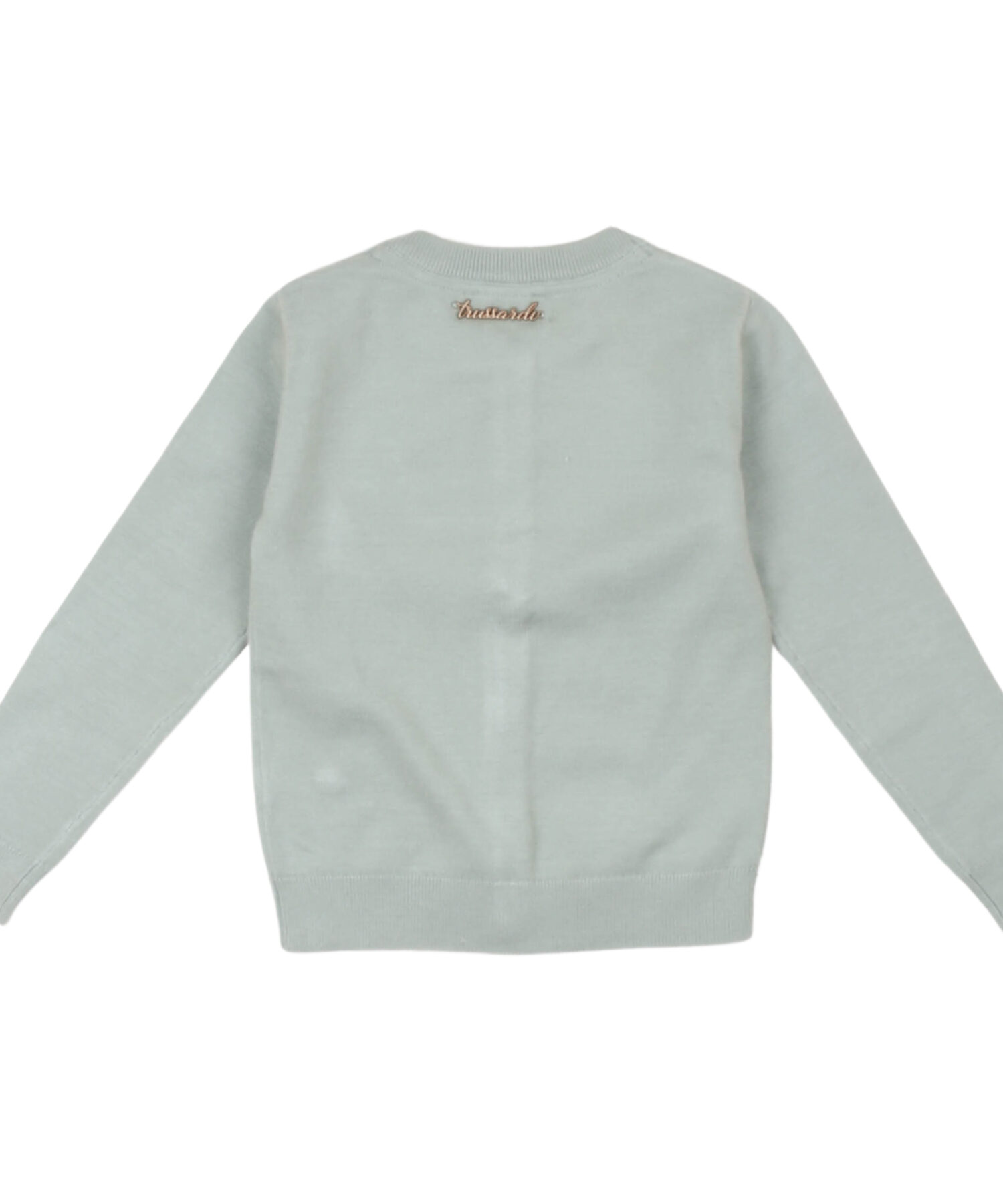 Alternative view of Cardigan Bambina Trussardi acqua