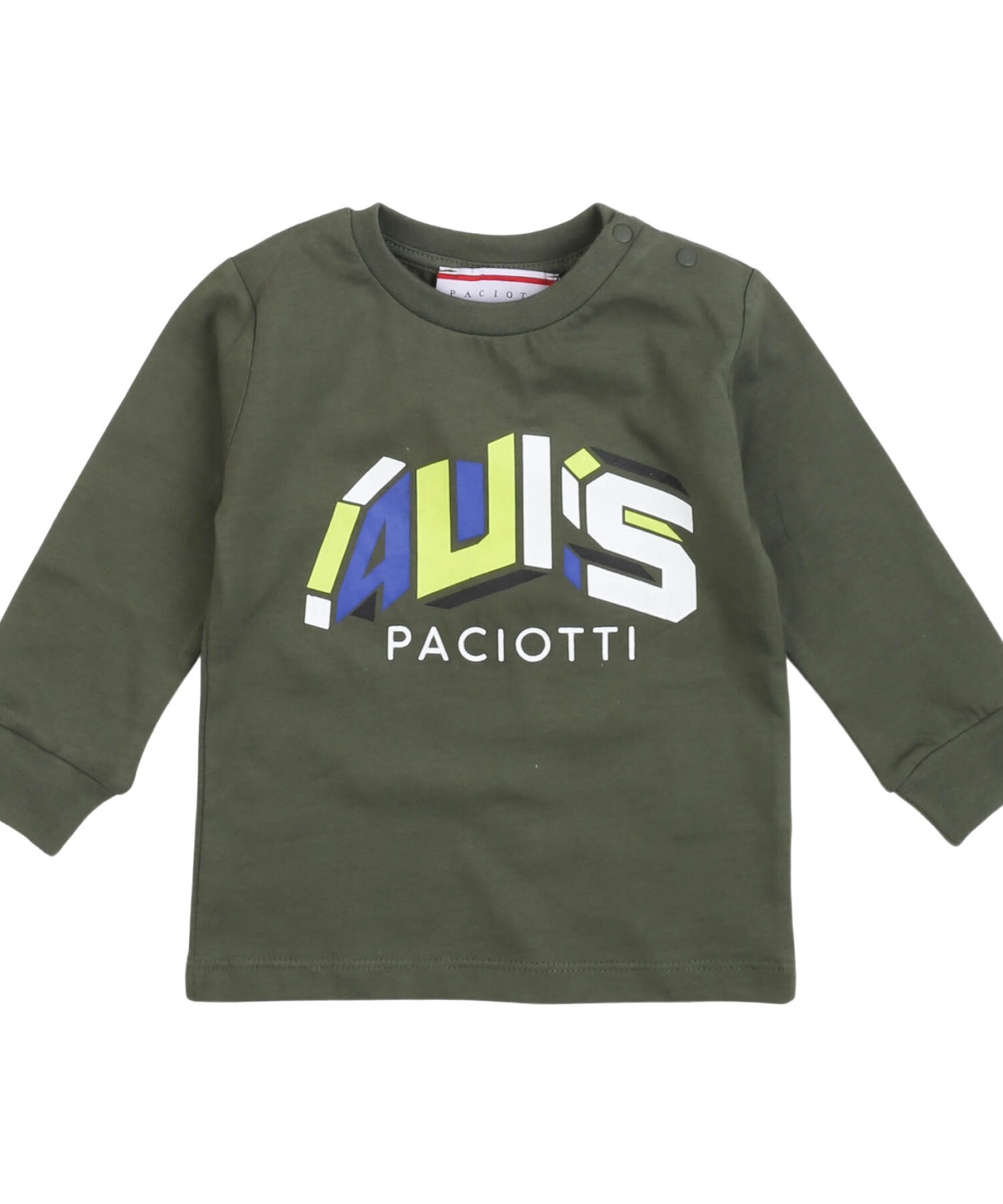 T-Shirt Bambino Paciotti verde militare