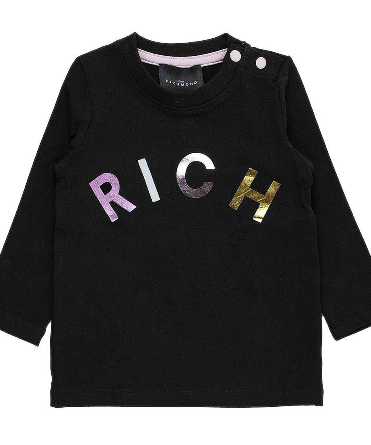 T-Shirt Bambino John Richmond black