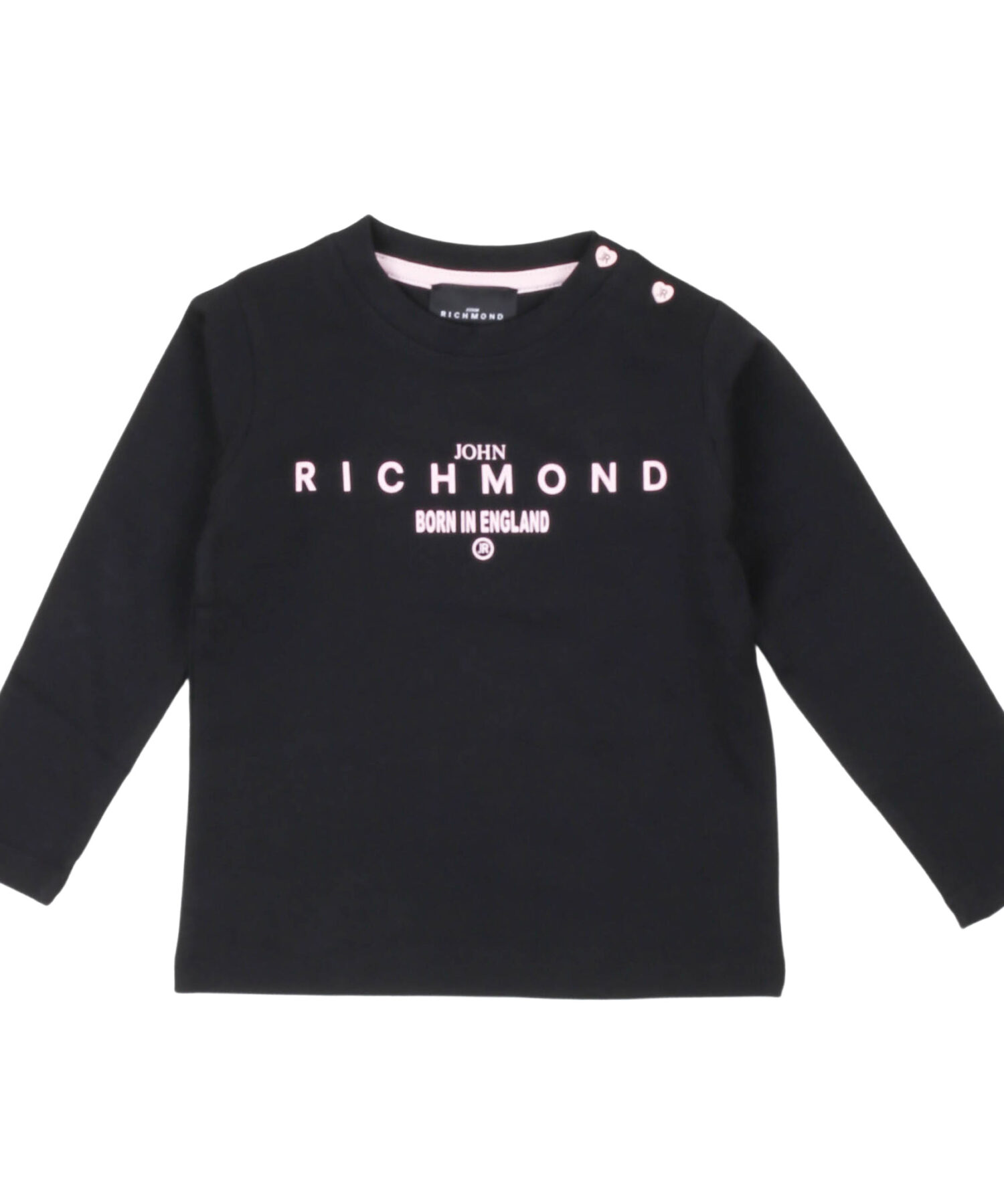 T-Shirt Bambino John Richmond black p l