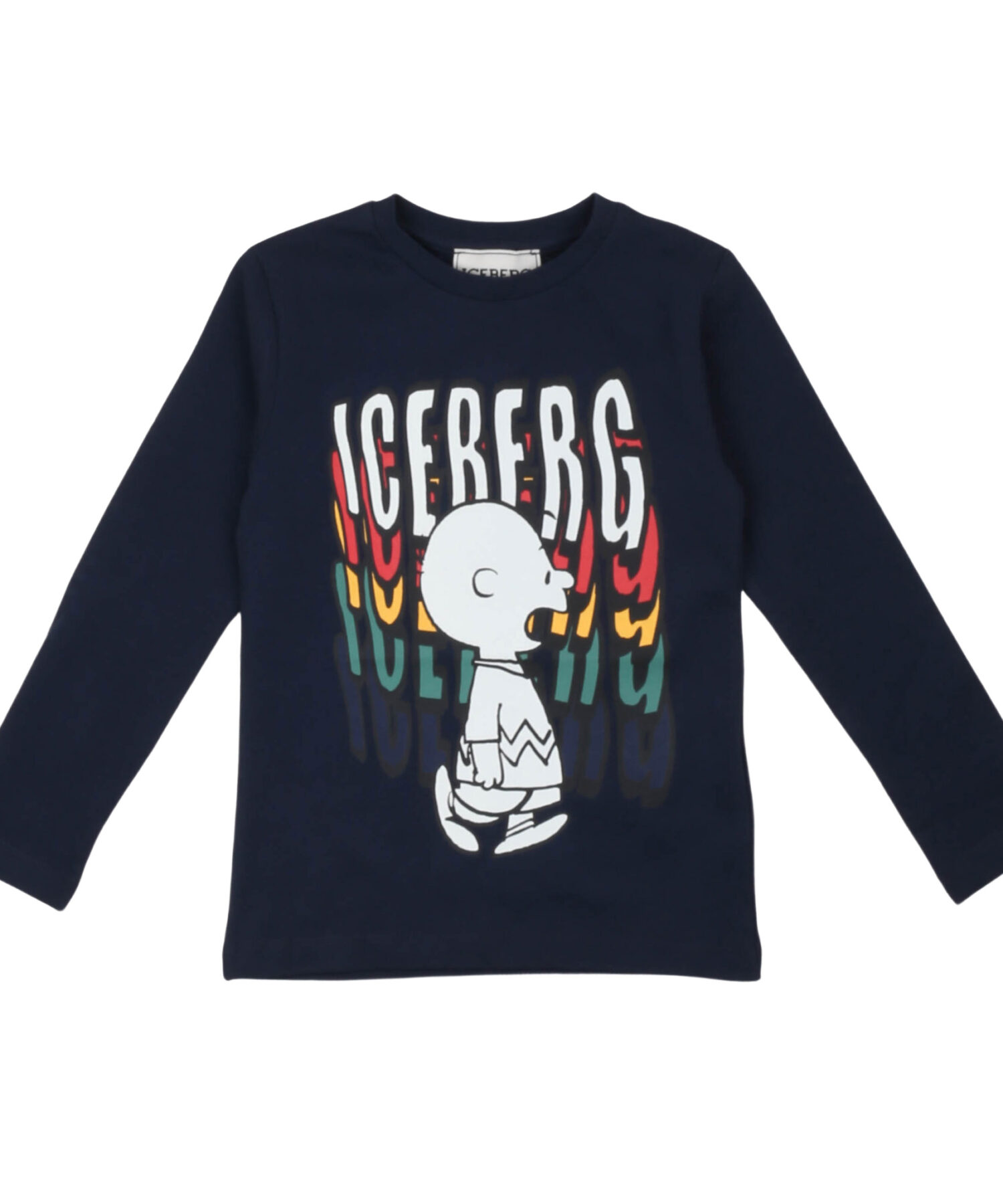 T-Shirt Bambino Iceberg blu