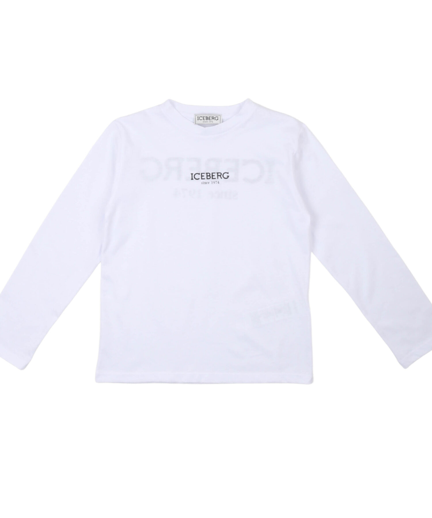 T-Shirt Bambino Iceberg bianco