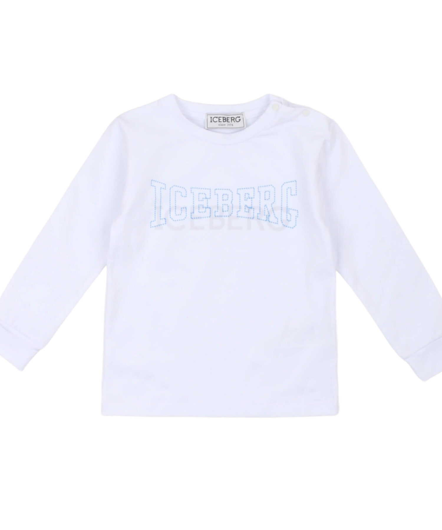 T-Shirt Bambino Iceberg white