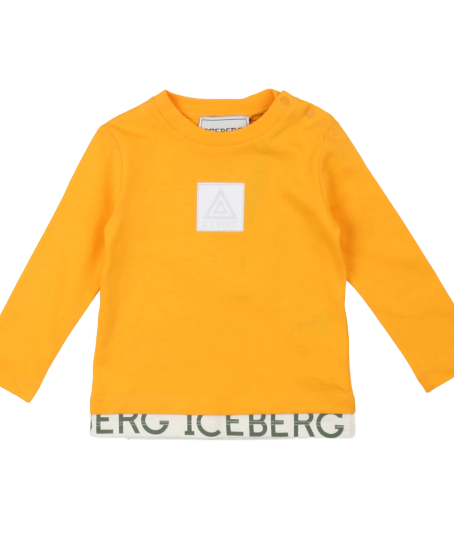 T-Shirt Bambino Iceberg ocra