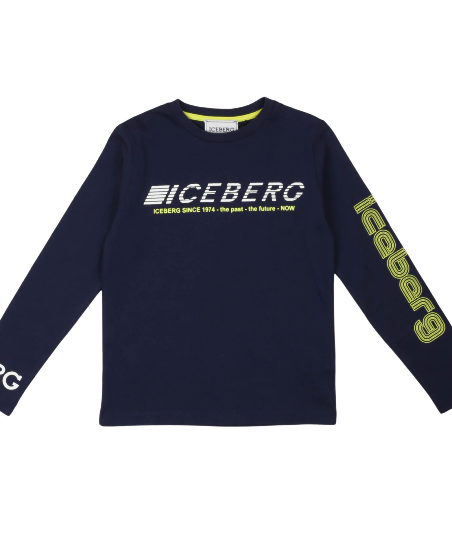 T-Shirt Bambino Iceberg blu