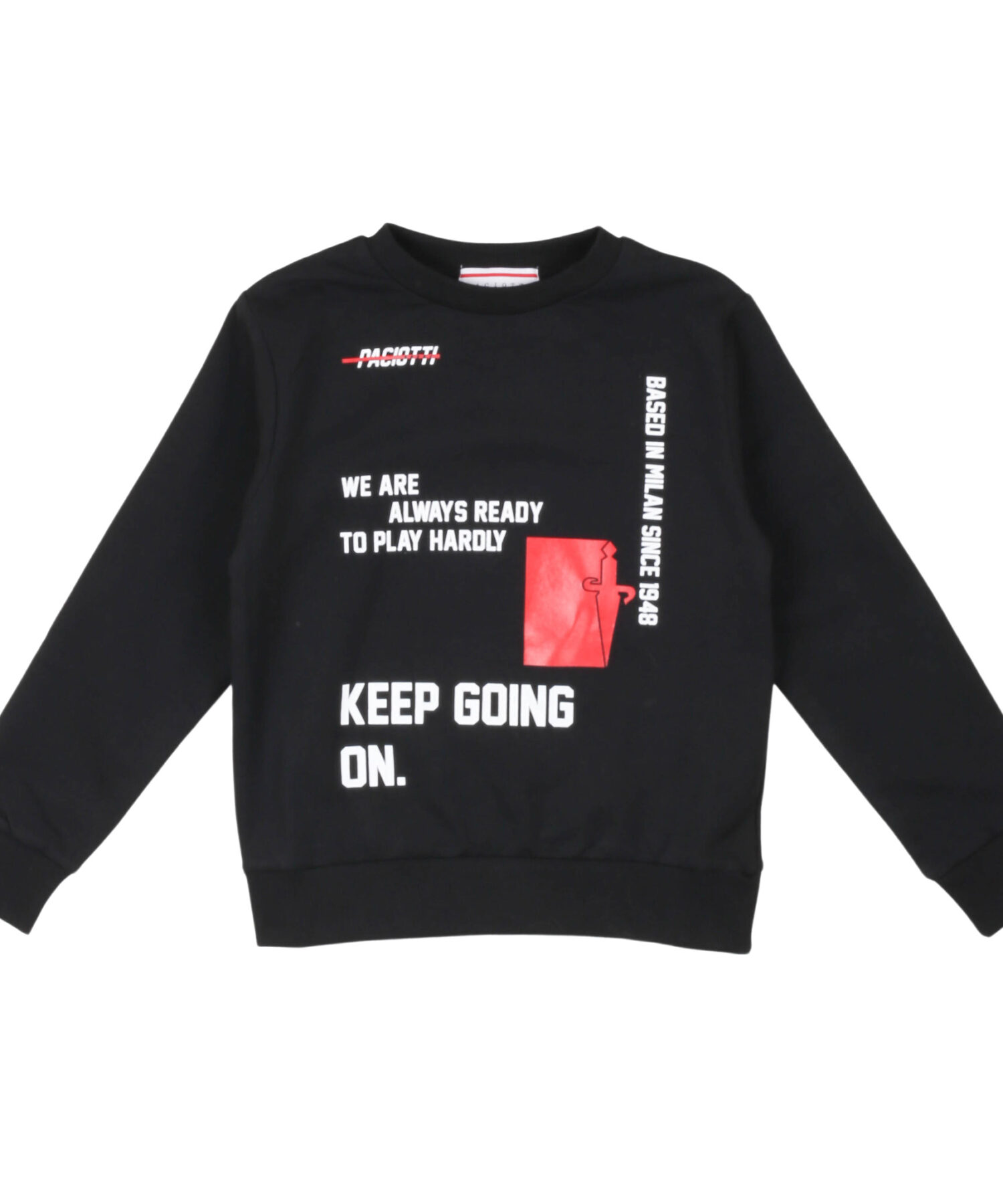 Felpe Bambino Paciotti nero