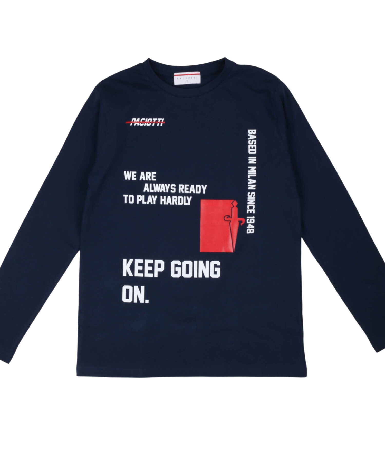 T-Shirt Bambino Paciotti blu