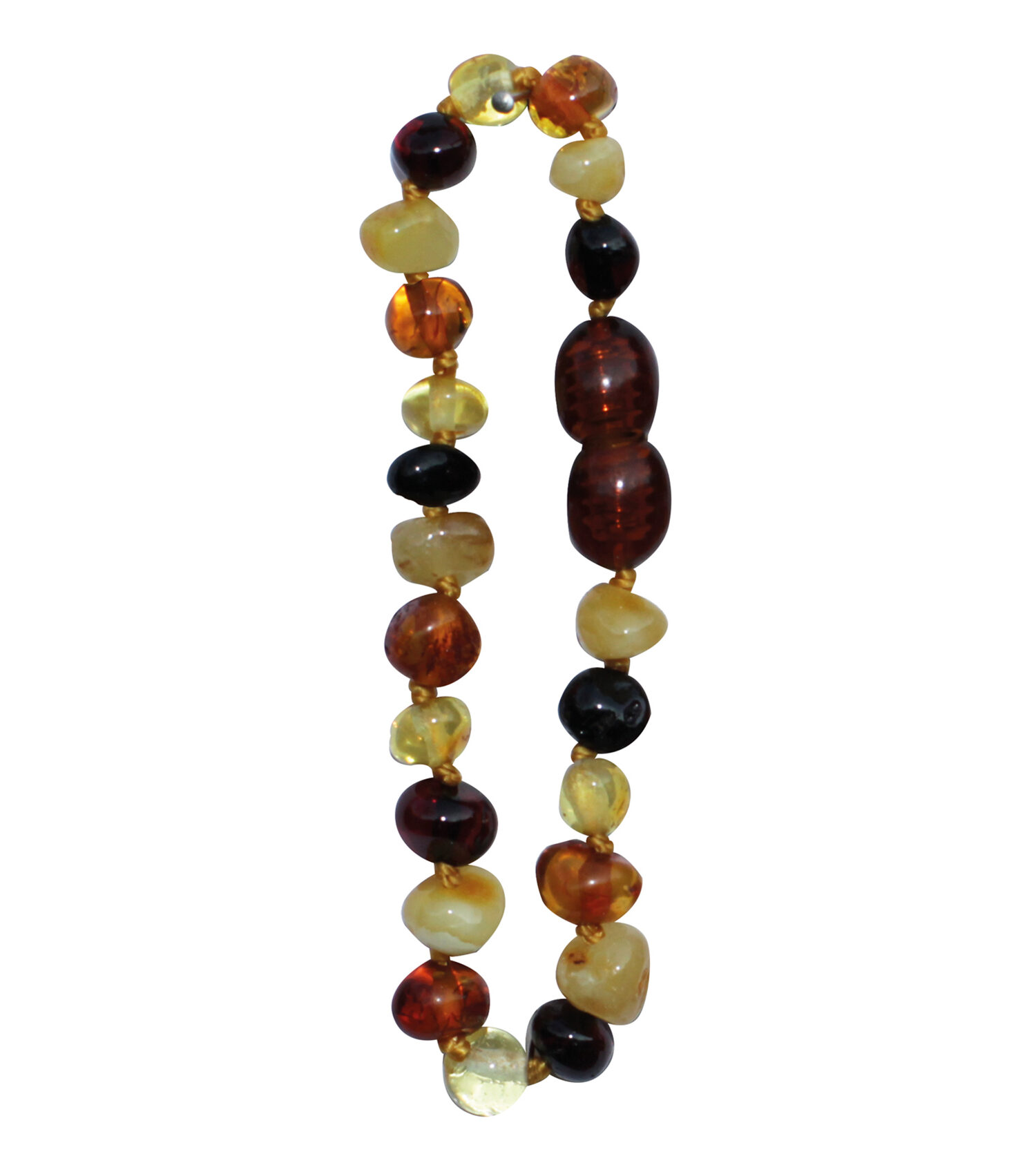 Alternative view of Bracciale in ambra per bambini - Anima Baltica