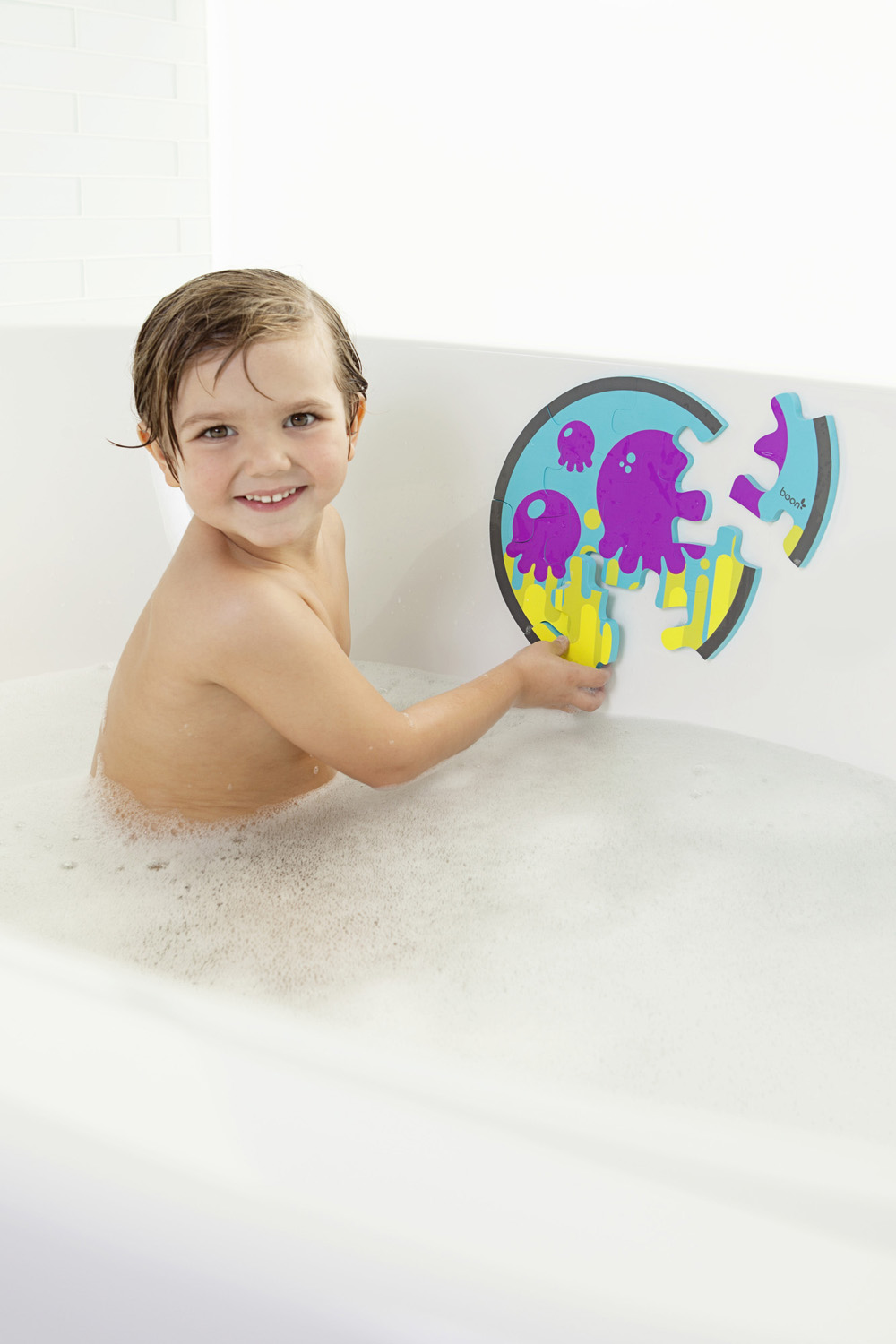 Alternative view of Puzzle applicazione bagno - Boon