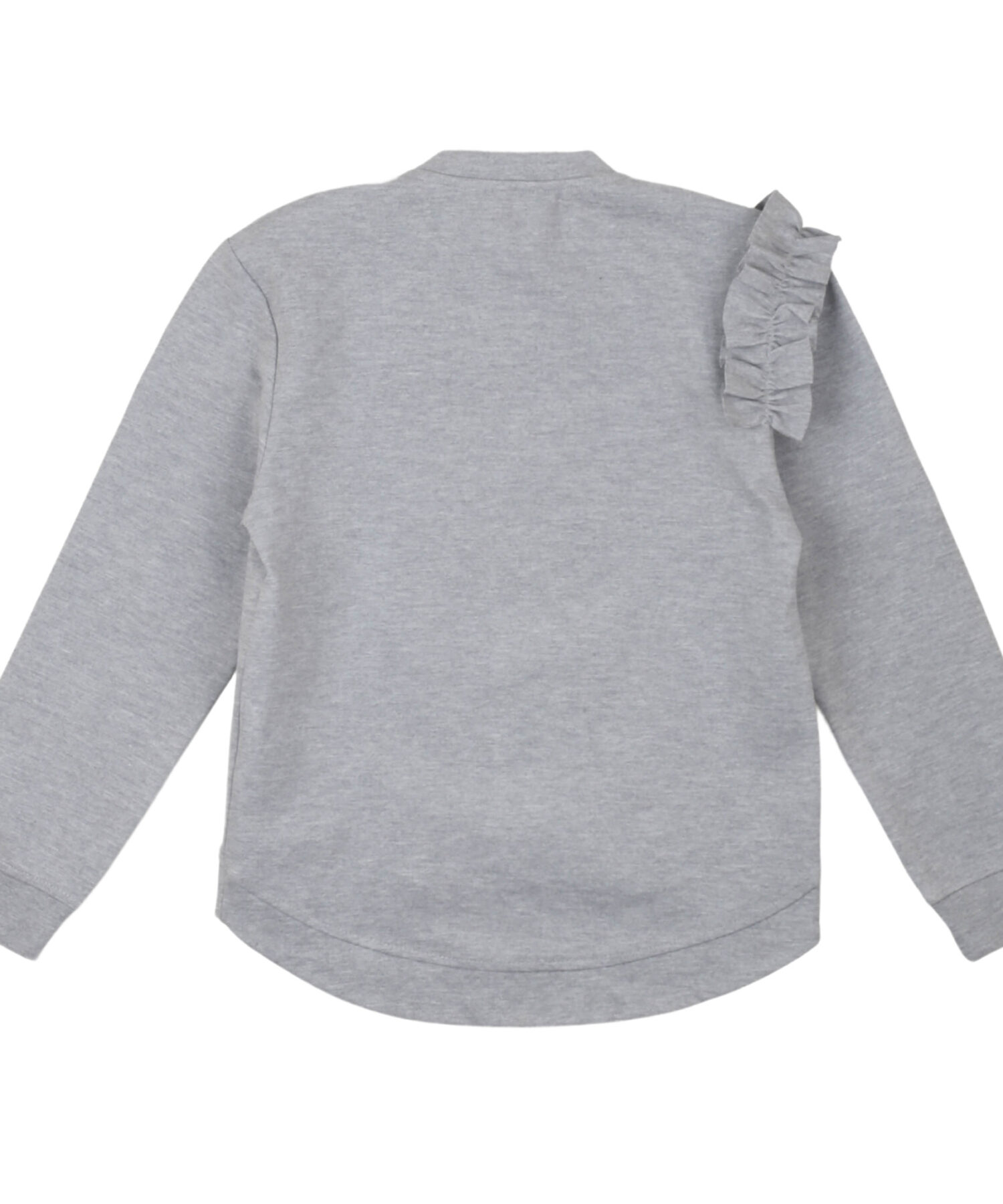 Alternative view of Felpe Bambina Paciotti grey
