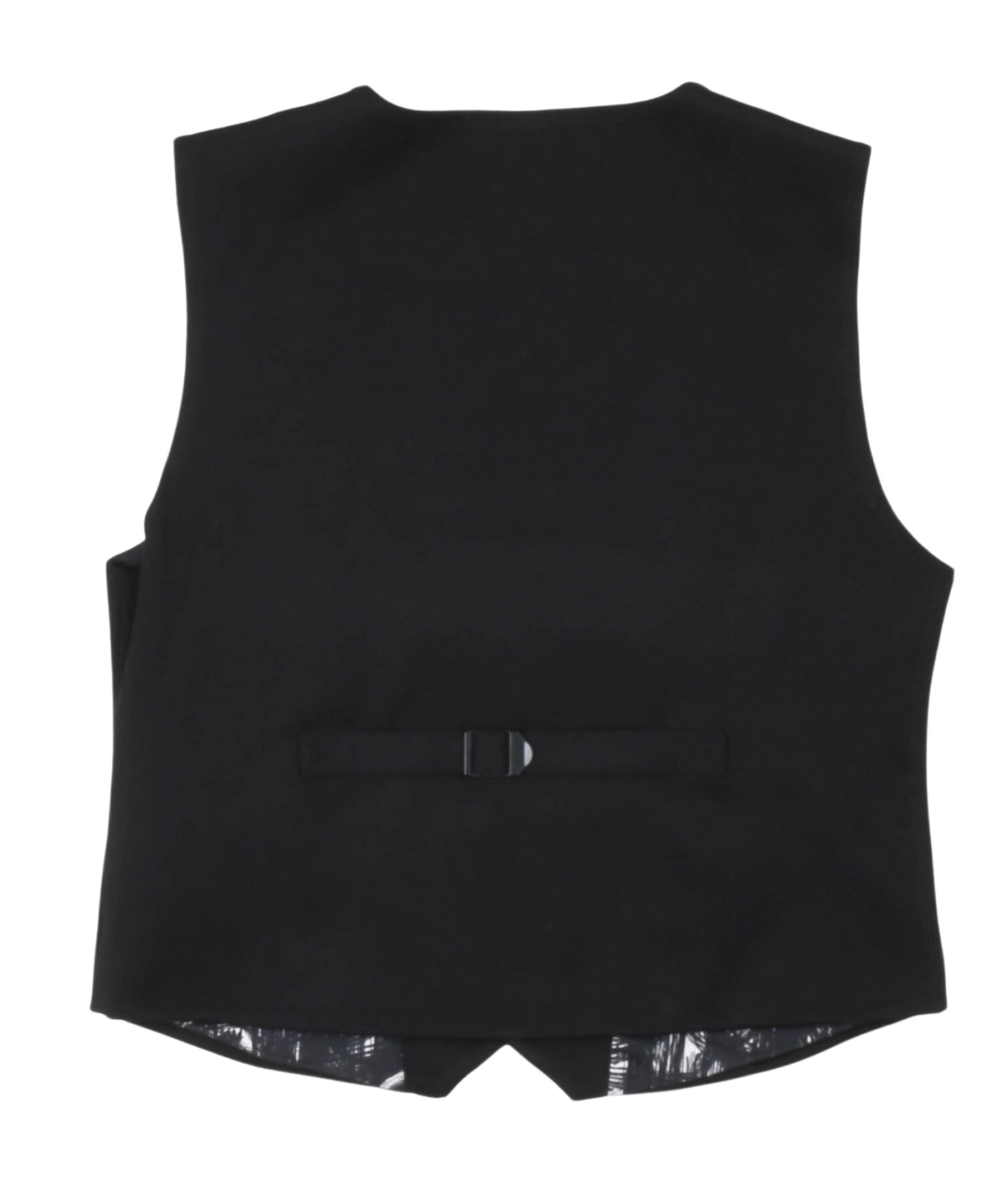 Alternative view of Gilet Bambino John Richmond black