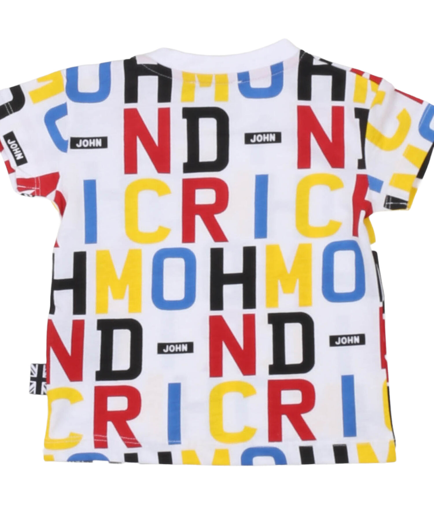 Alternative view of T-Shirt Bambino John Richmond lettcolor