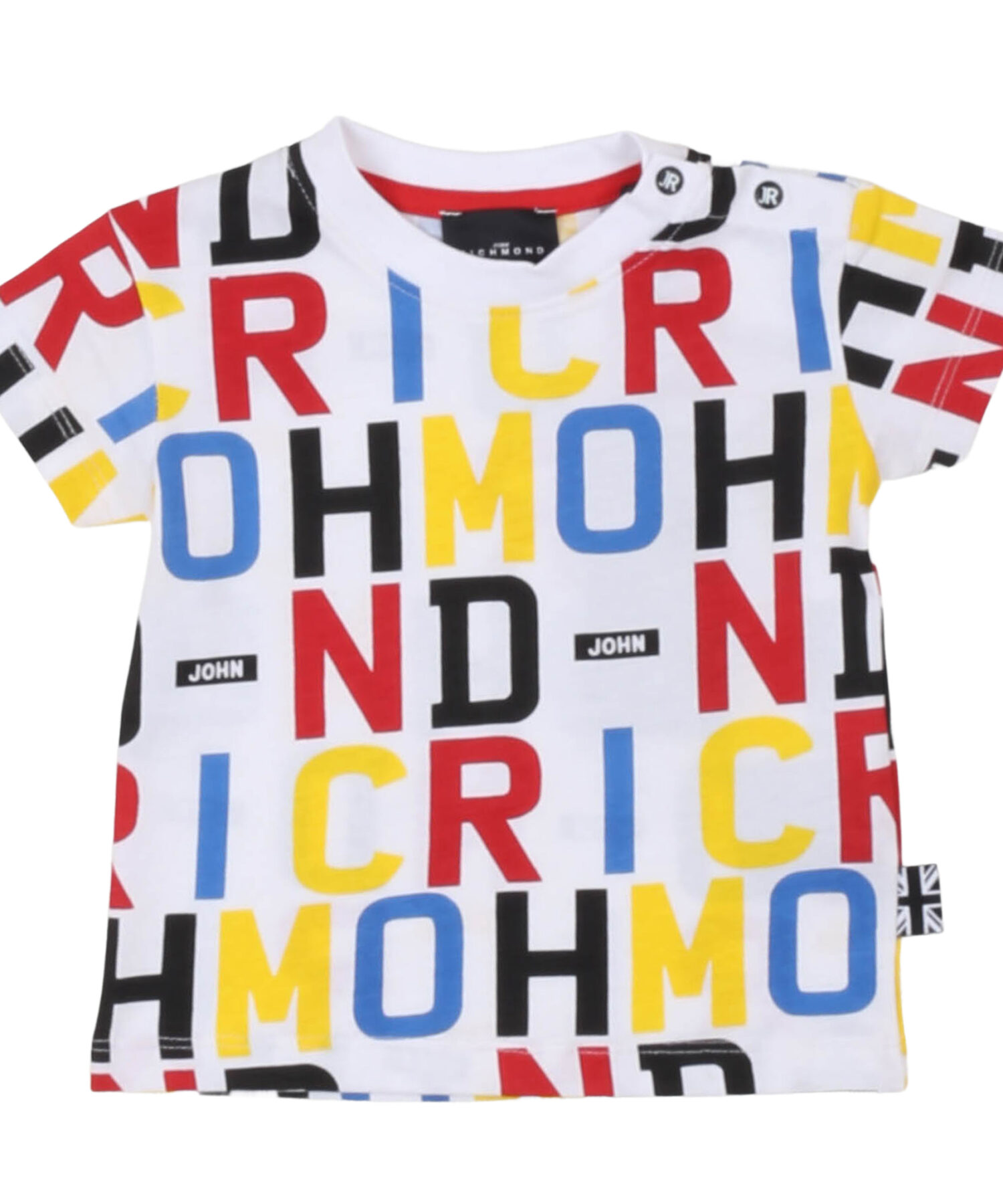 T-Shirt Bambino John Richmond lettcolor