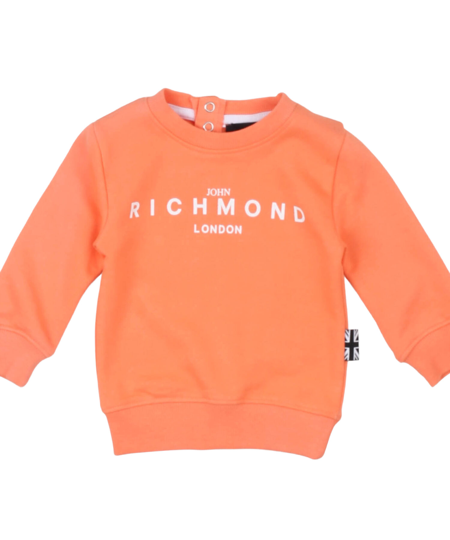 Felpe Bambino John Richmond peach wht