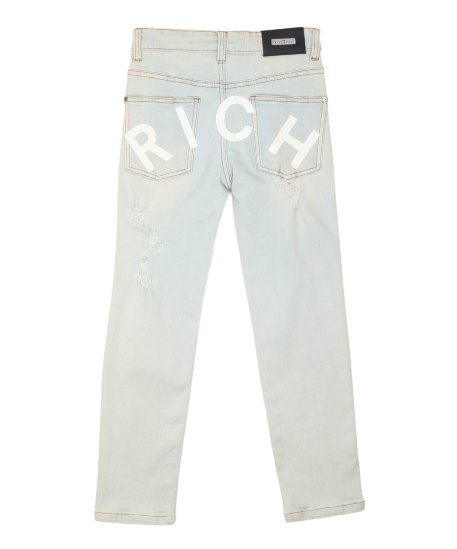 Alternative view of Jeans Bambino John Richmond d blue lig