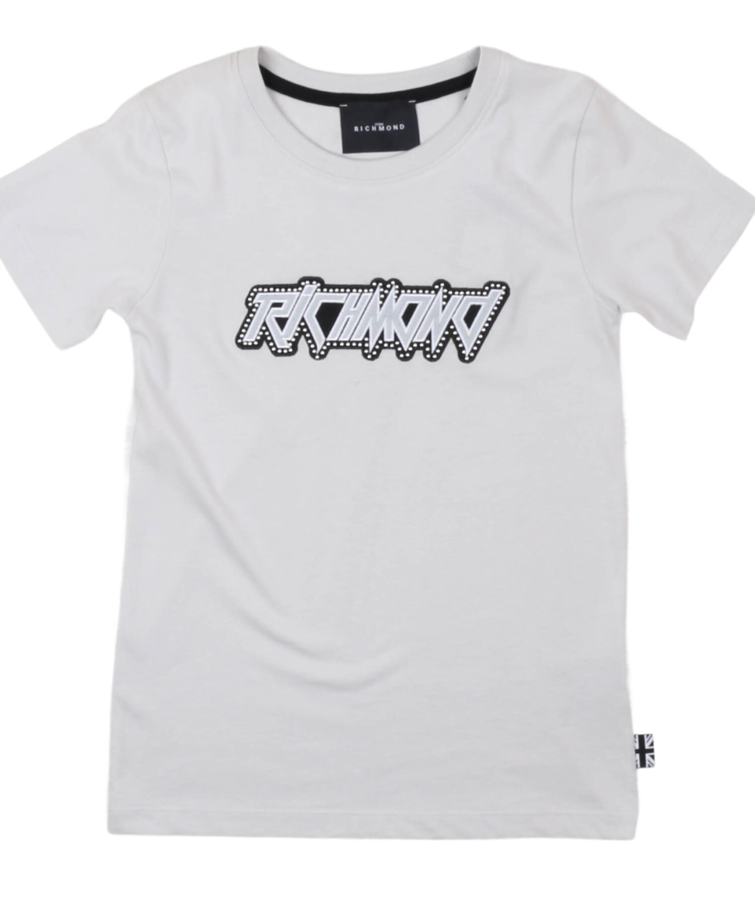 T-Shirt Bambino John Richmond grey dark
