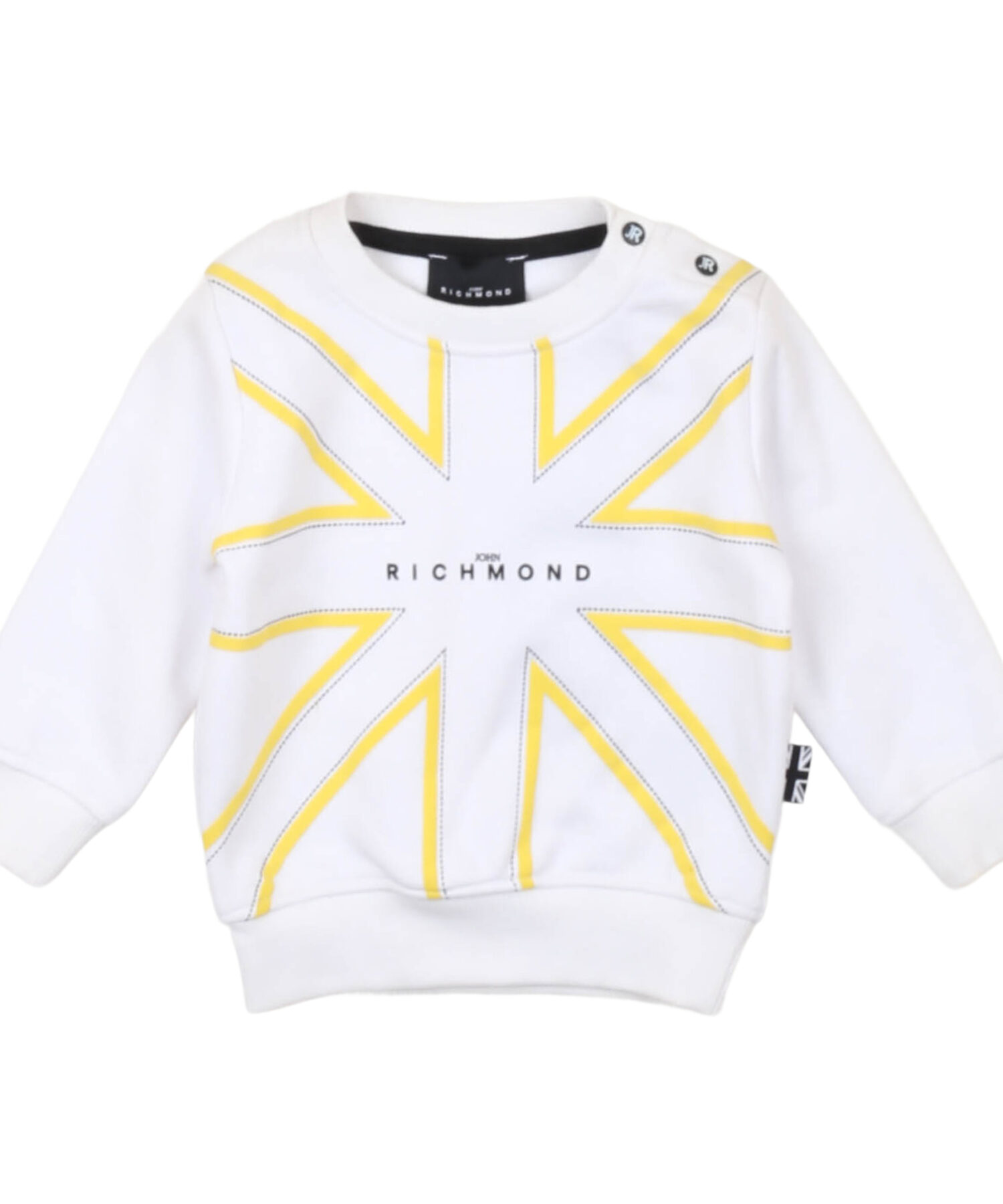 Felpe Bambino John Richmond white yell