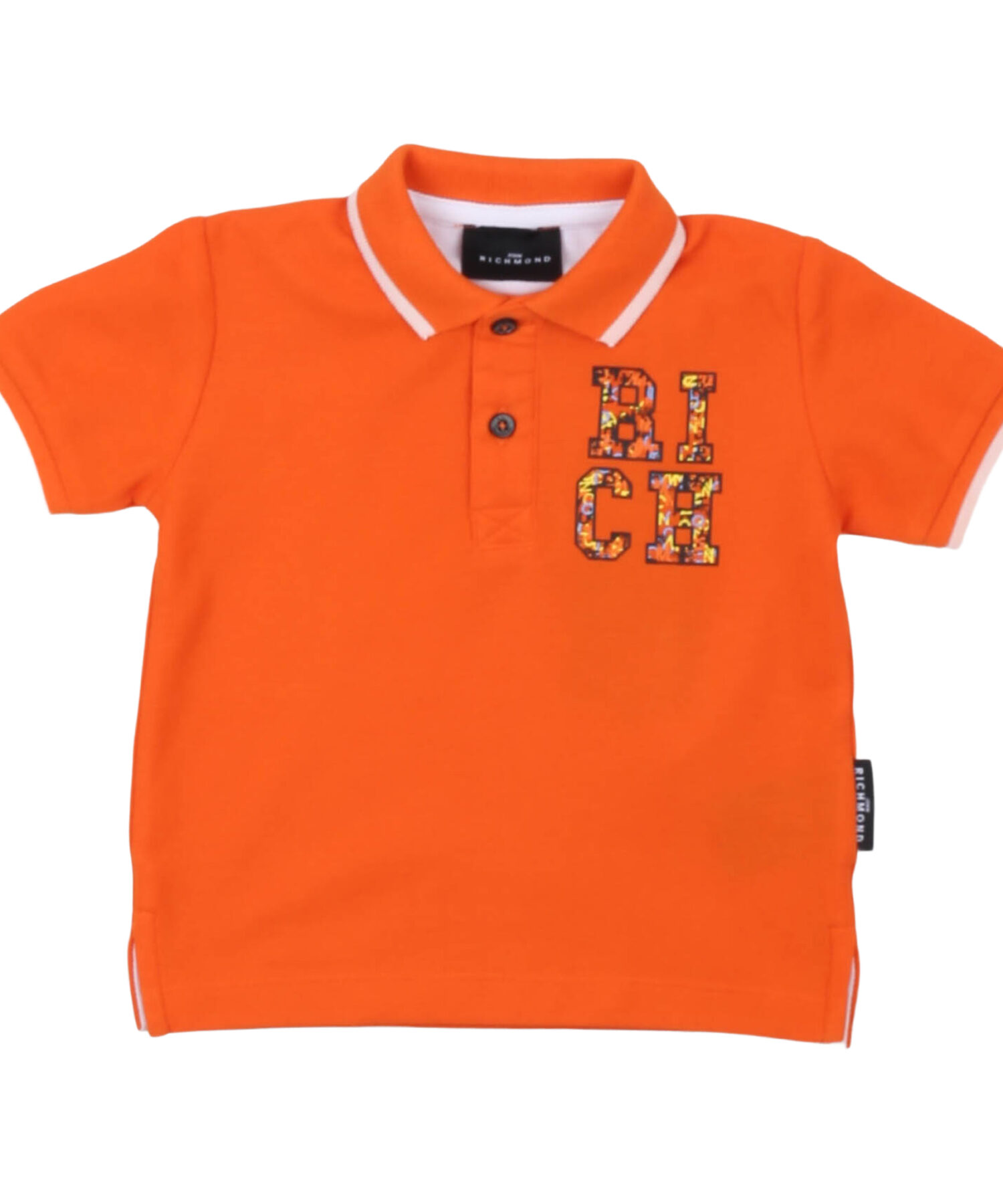 Polo Bambino John Richmond apricot