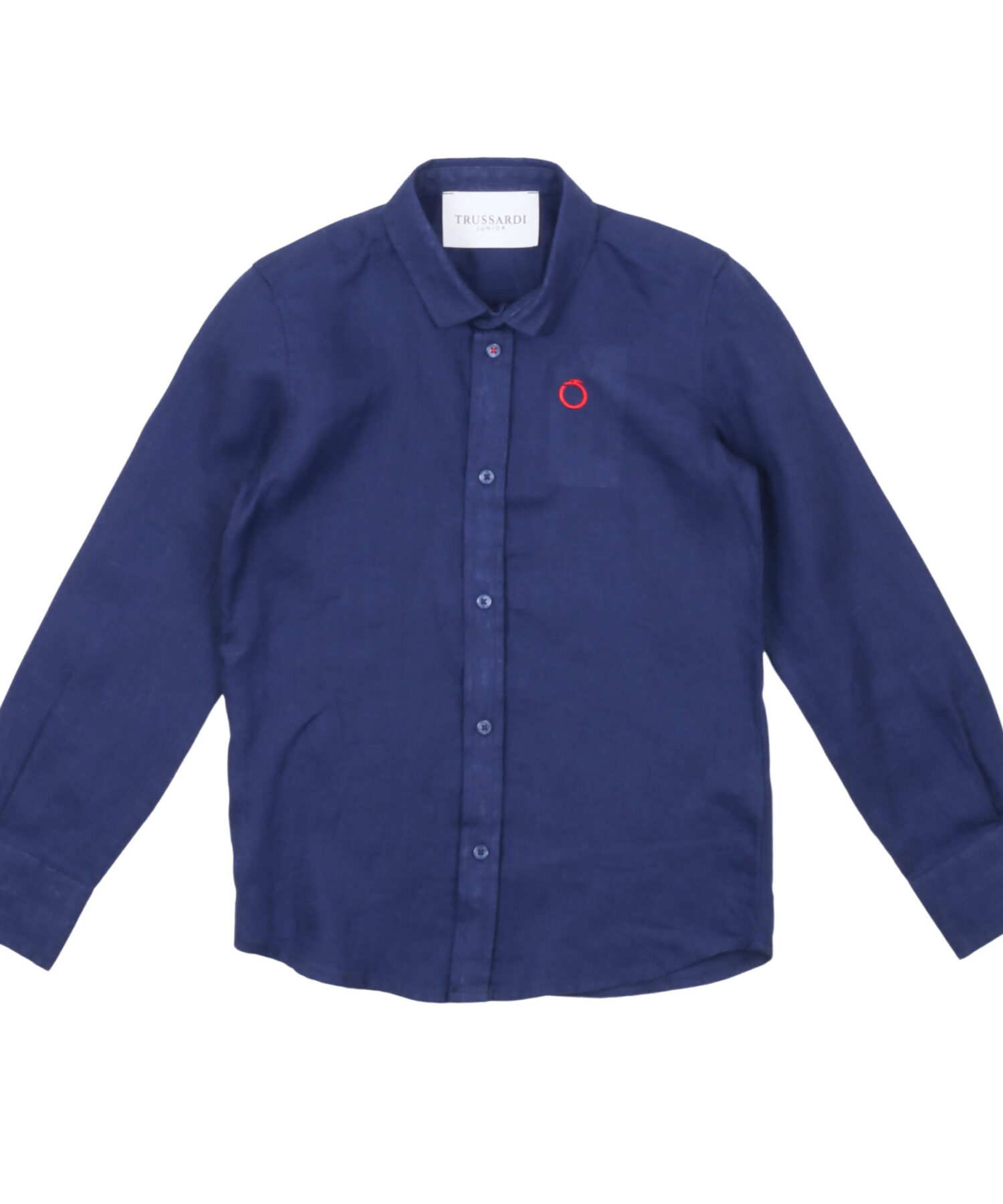 Camicie Bambino Trussardi blue navy