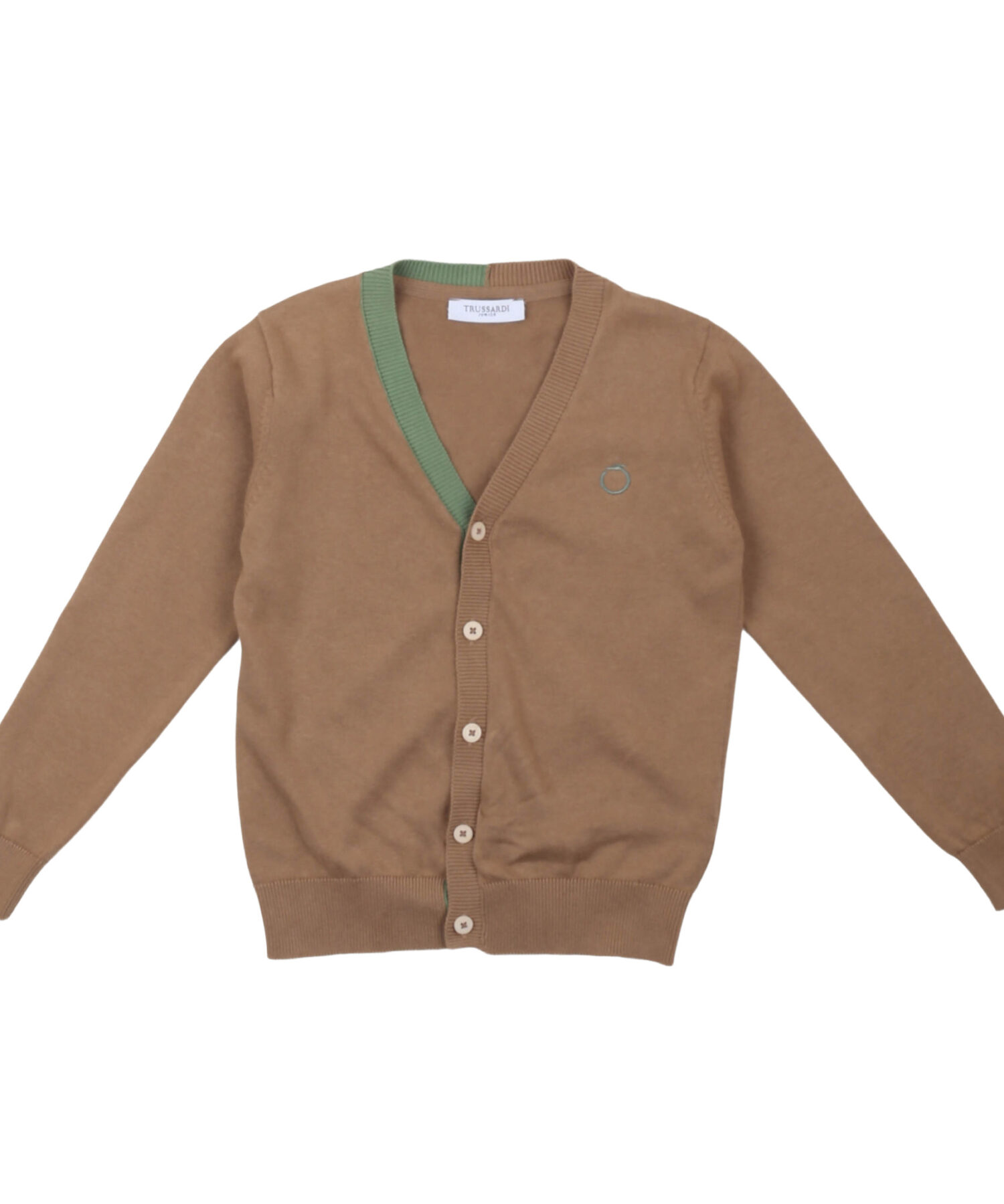Cardigan Bambino Trussardi beig moica