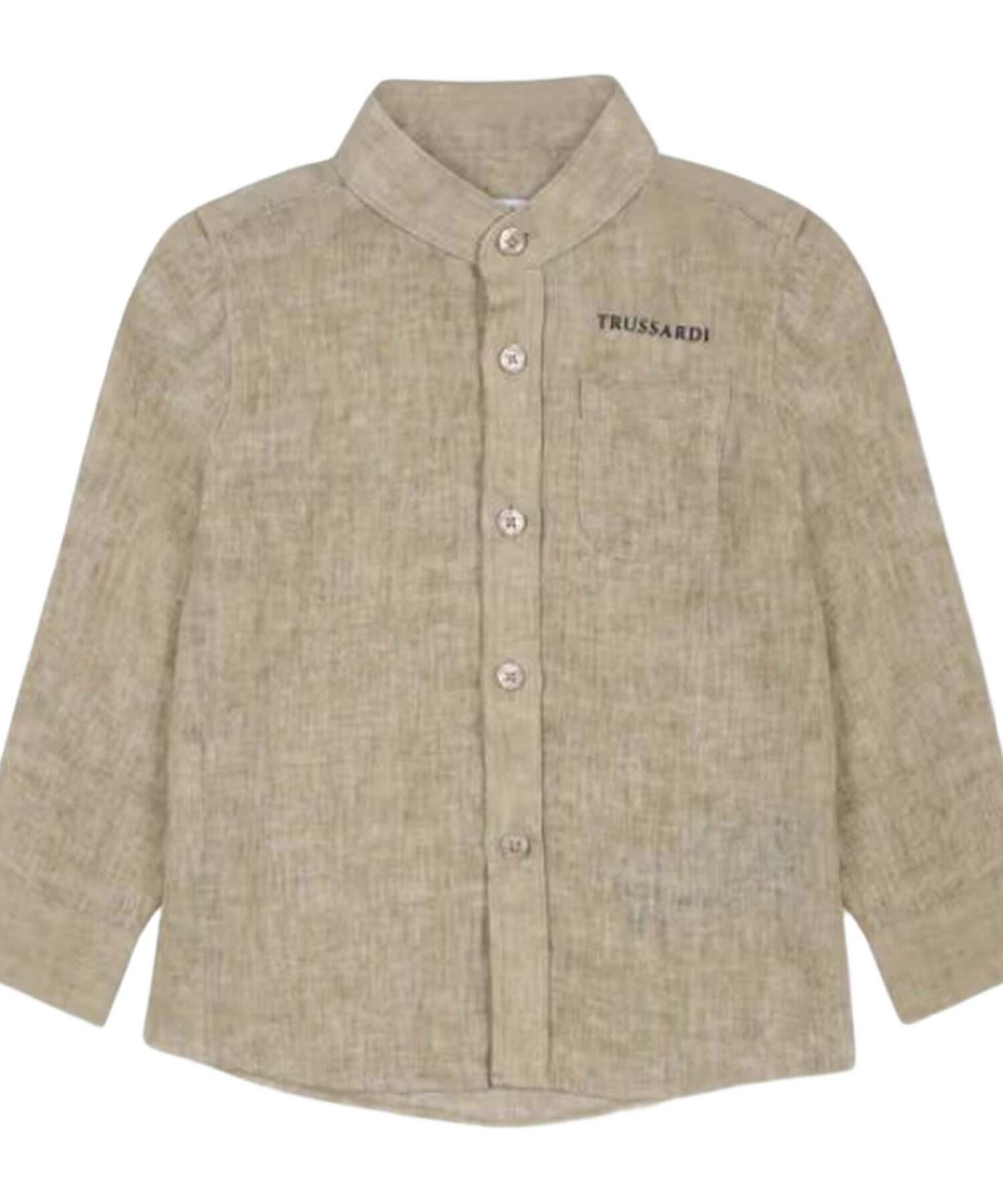 Camicie Bambino Trussardi beige lig
