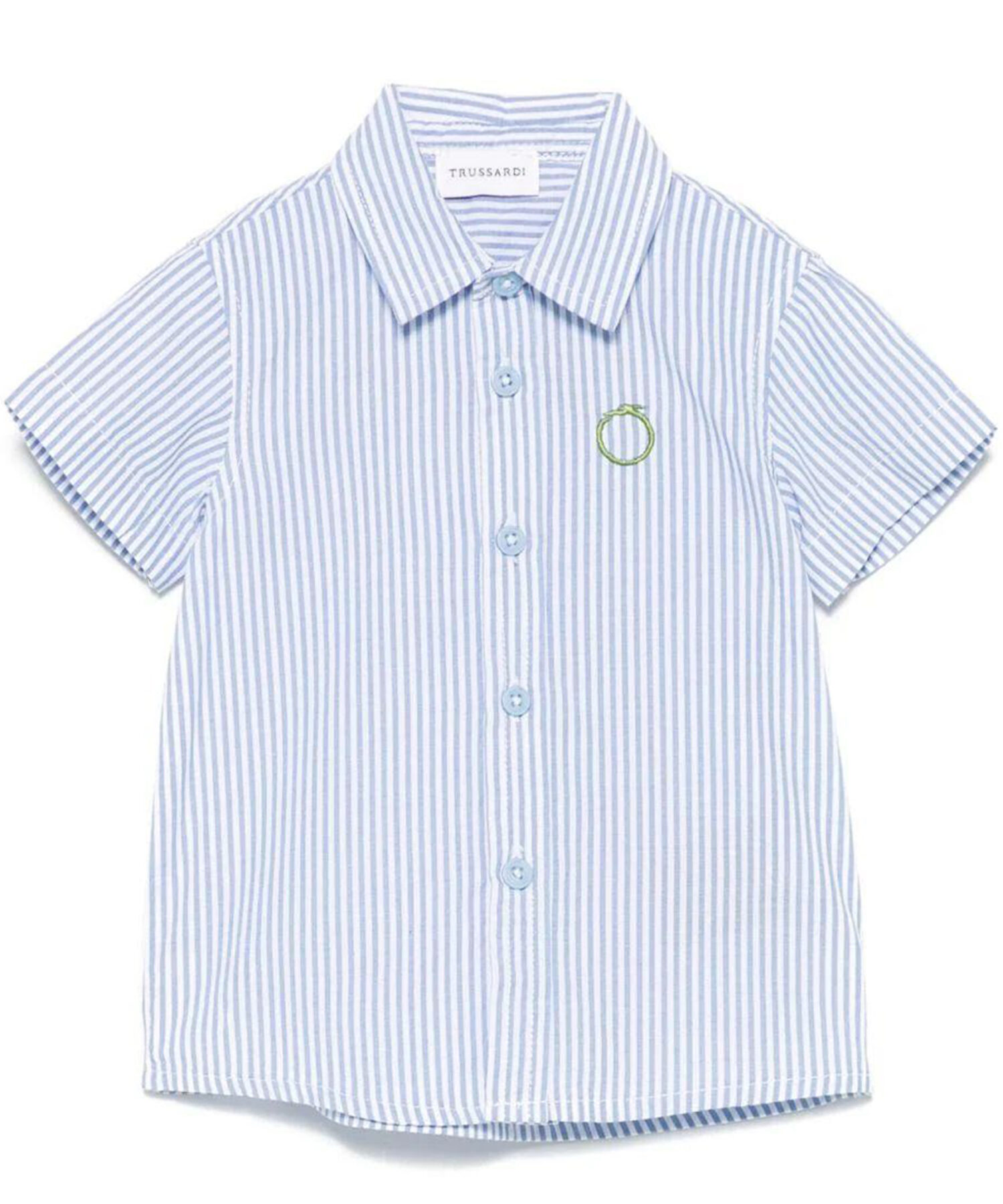 Camicie Bambino Trussardi d blue wht