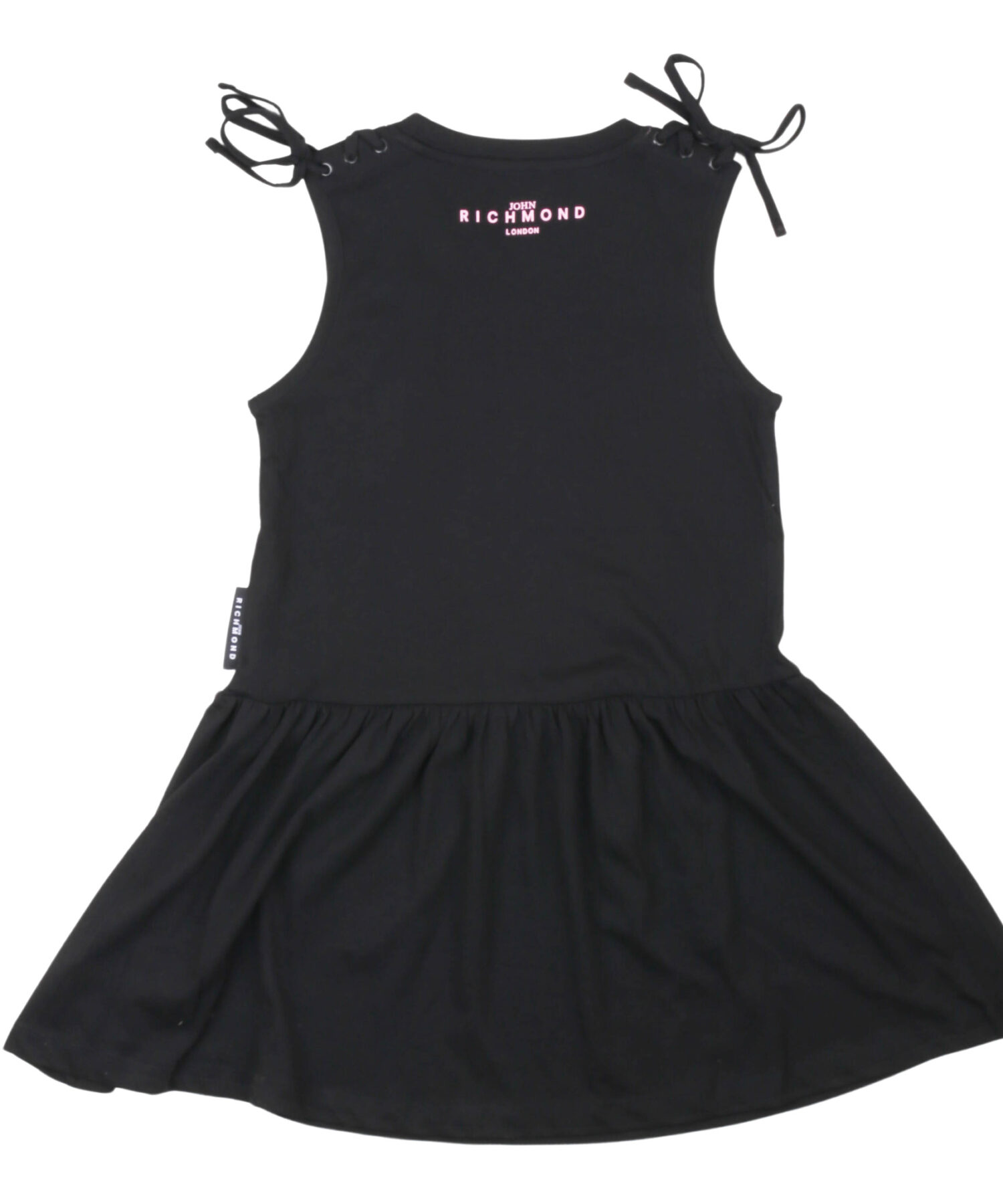 Alternative view of Abiti Bambina John Richmond black pink