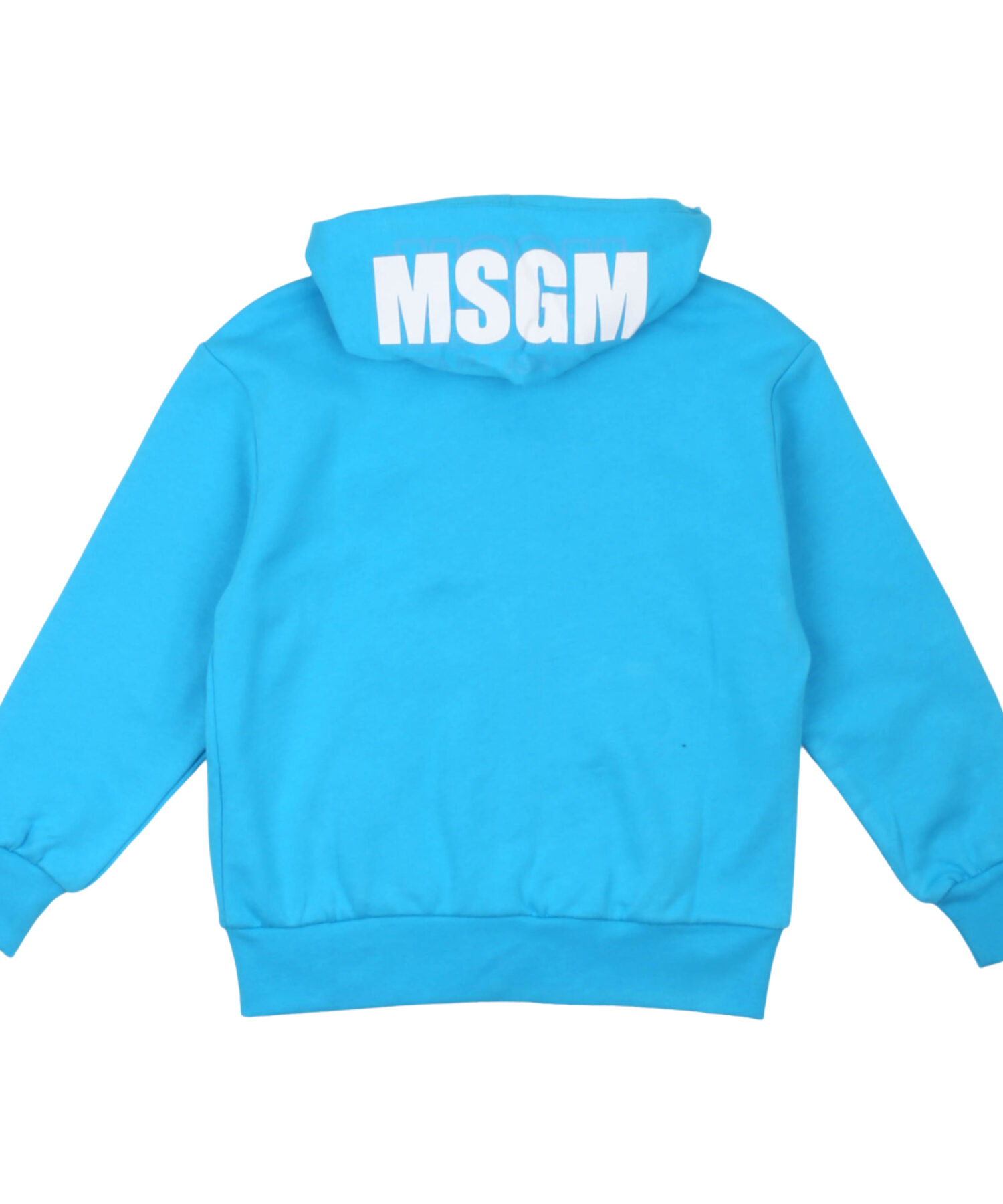 Alternative view of Felpe Bambino Msgm azzurro