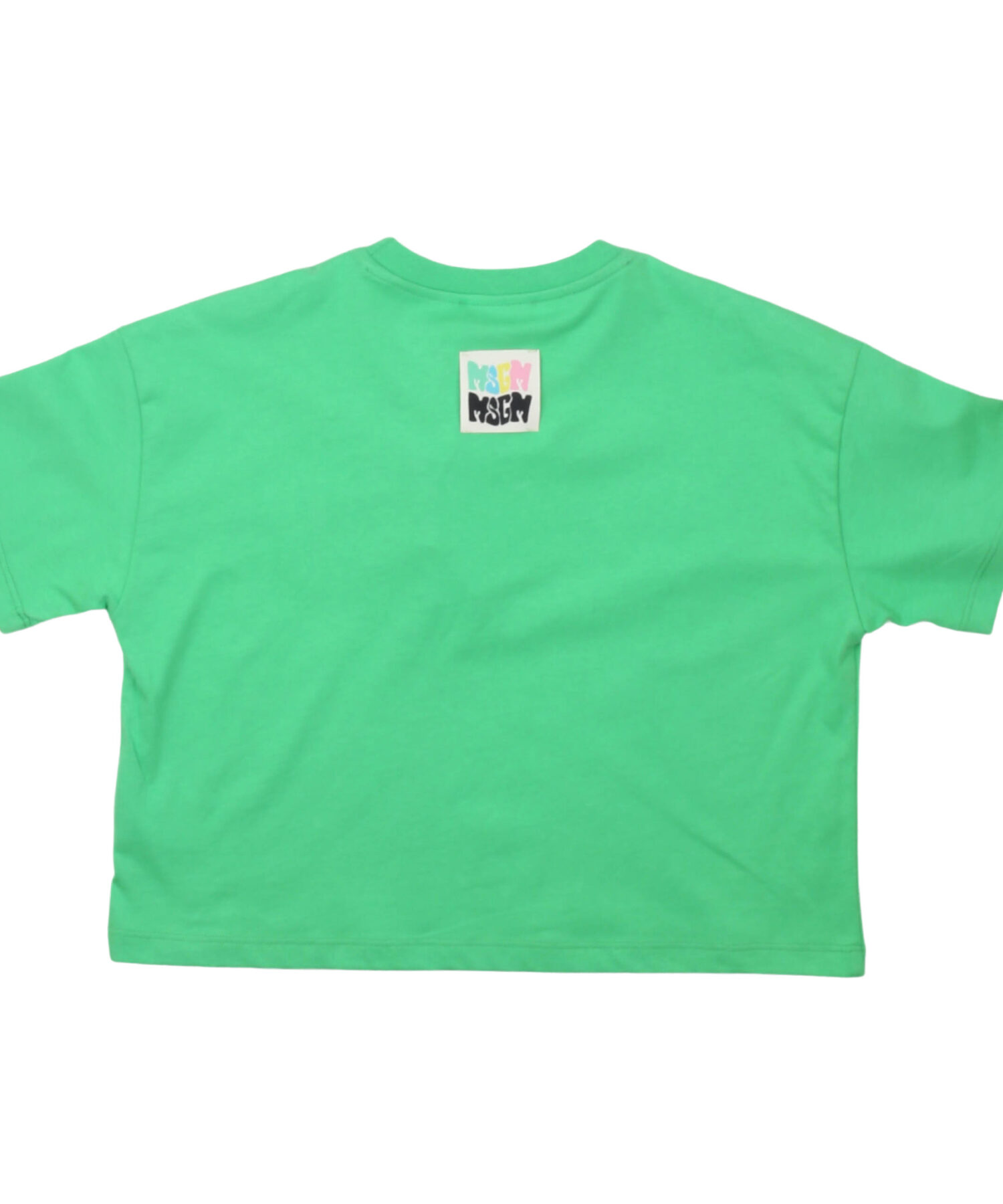 Alternative view of T-Shirt Bambina Msgm green