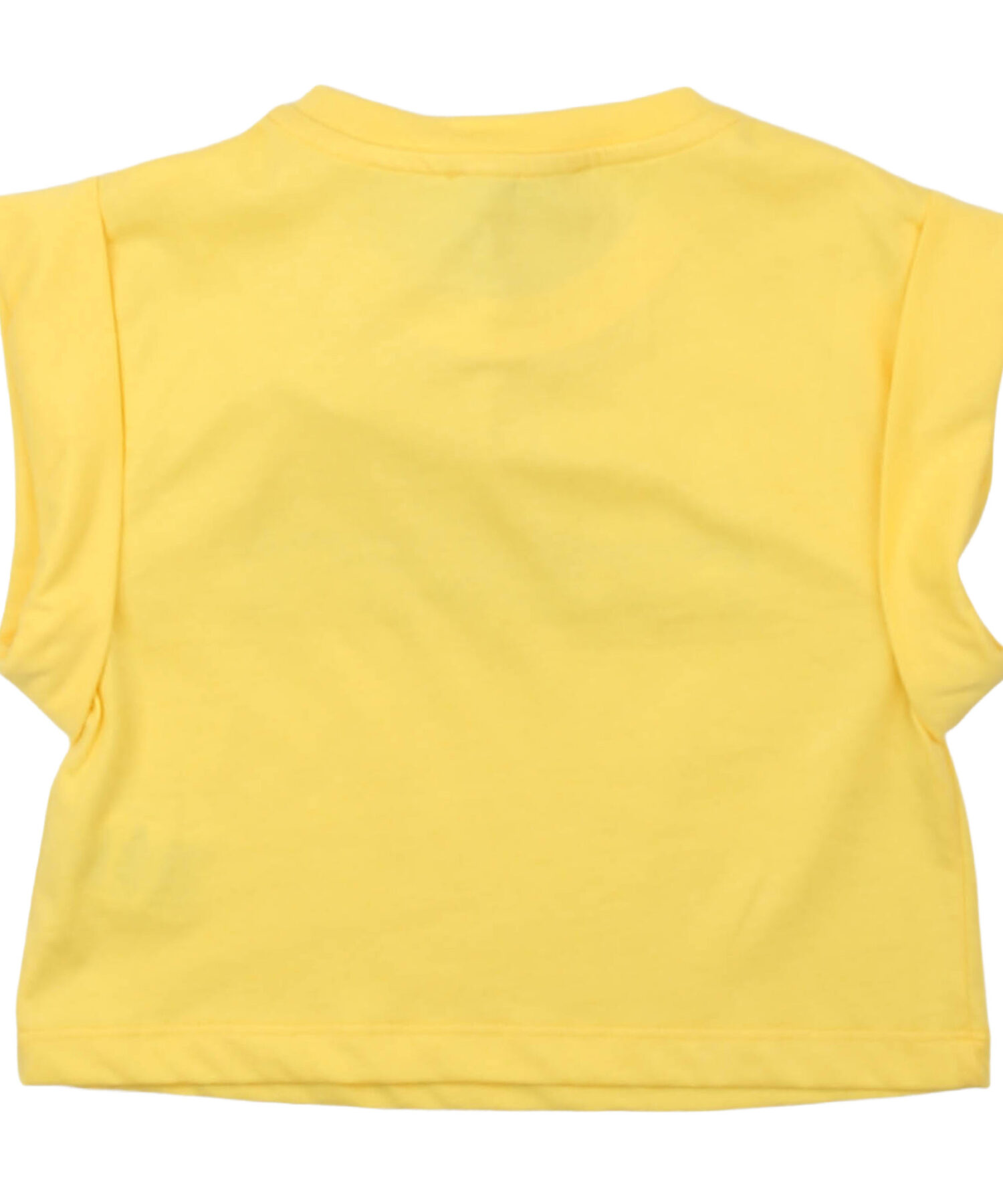 Una visione alternativa di T-Shirt Bambina Msgm yellow
