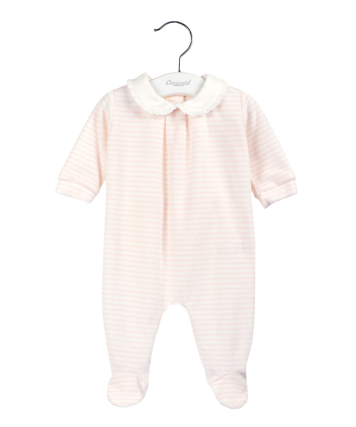 Tutine Unisex Coccodè riga panna rosa