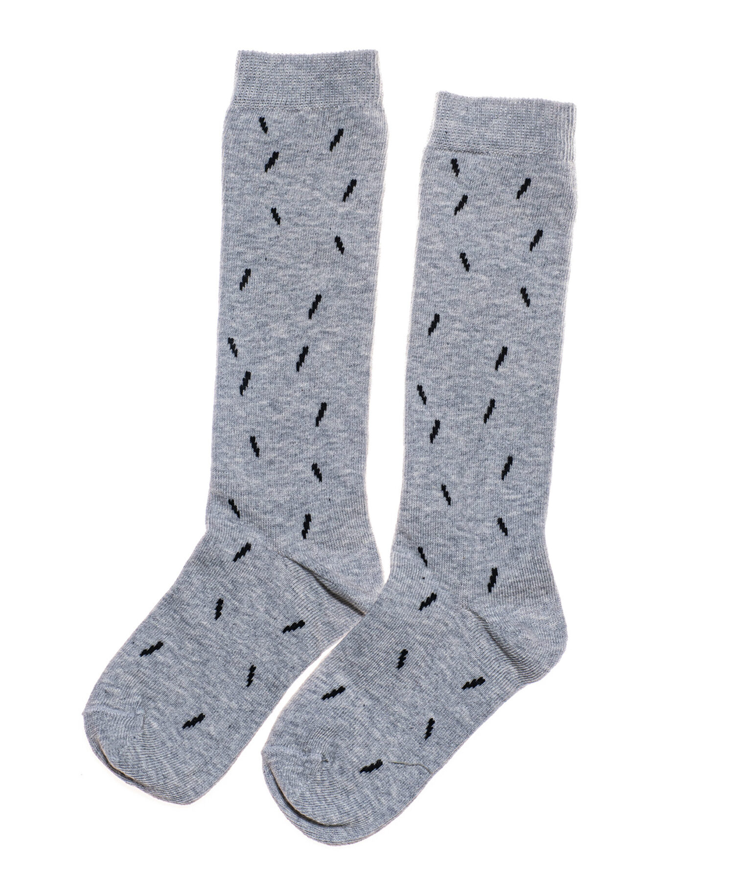 Calze Unisex Coccodè gr.melange fulmini blu