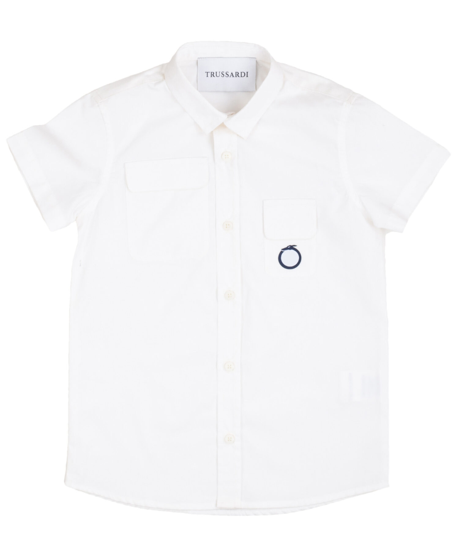 Camicie Bambino Trussardi white