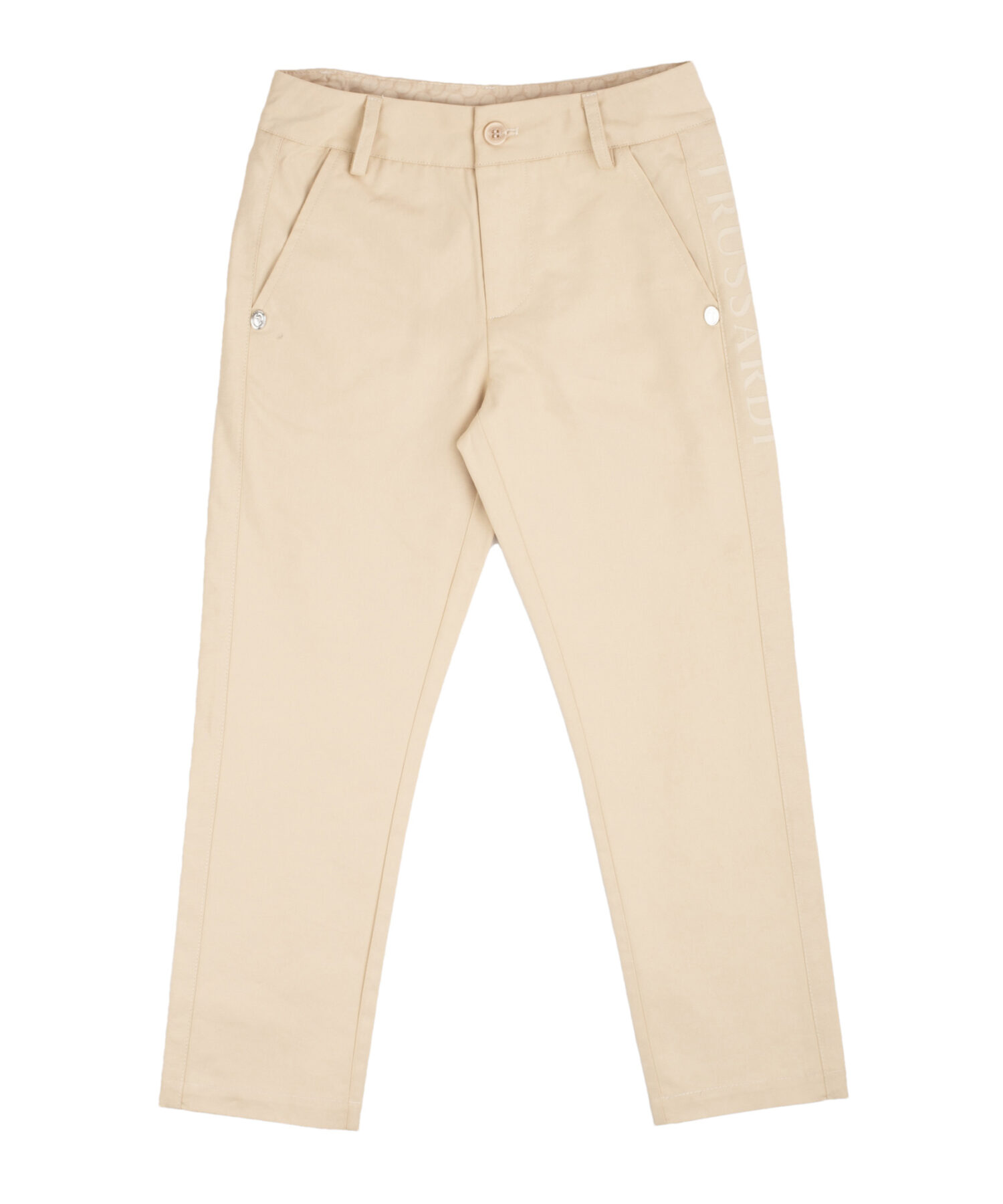 Pantaloni Bambino Trussardi beige