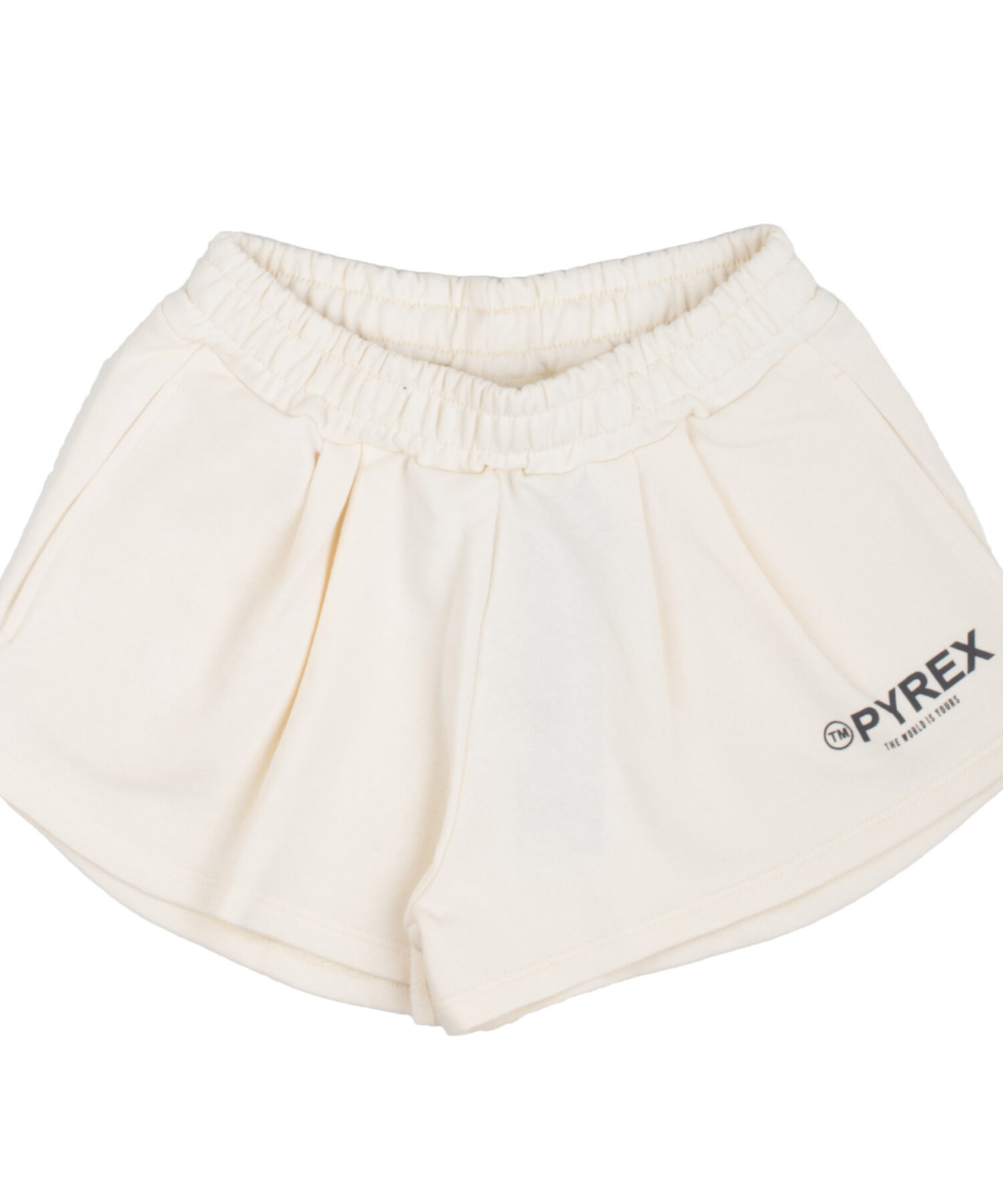Shorts Bambina Pyrex crema