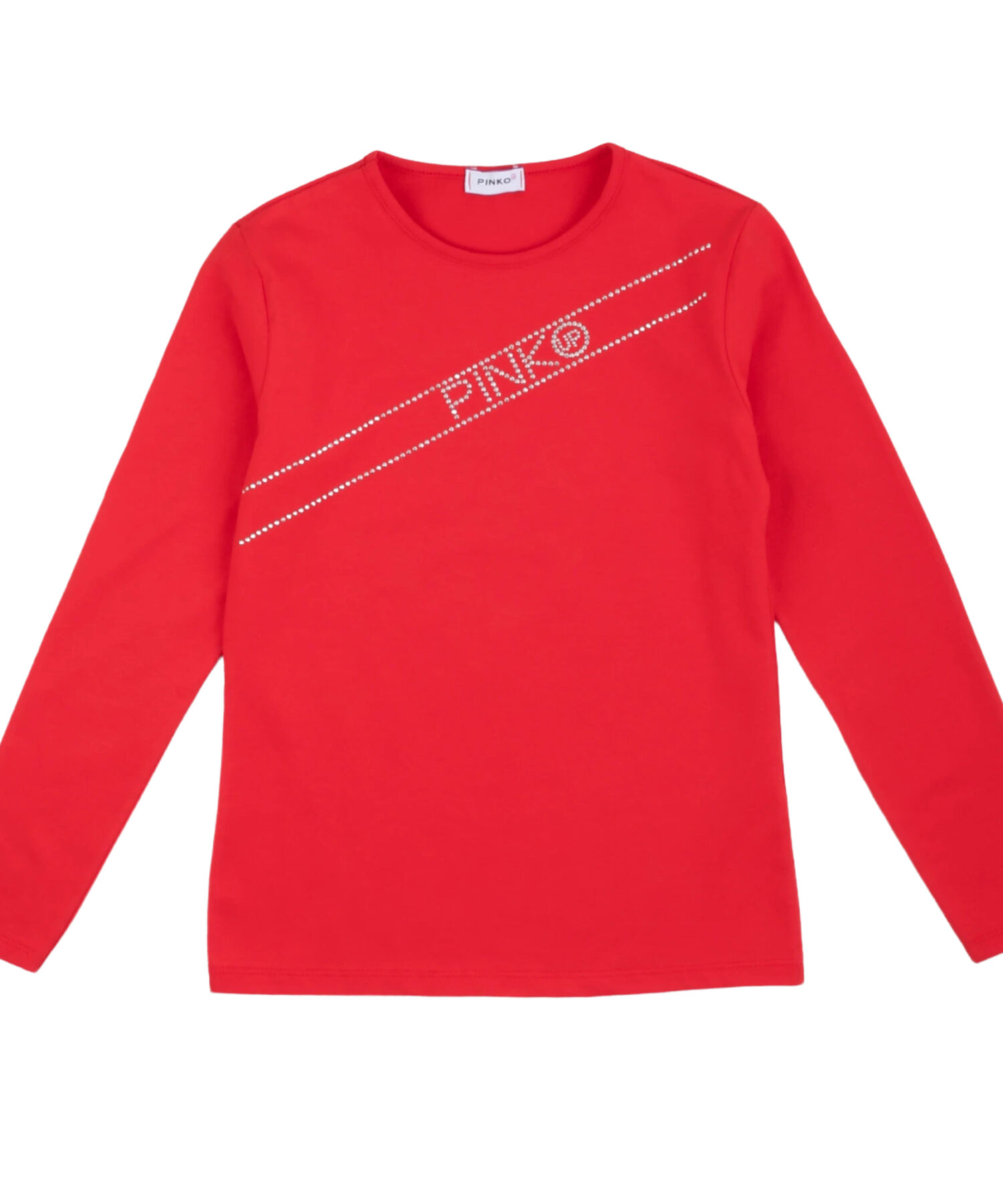 T-Shirt Bambina Pinko rosso