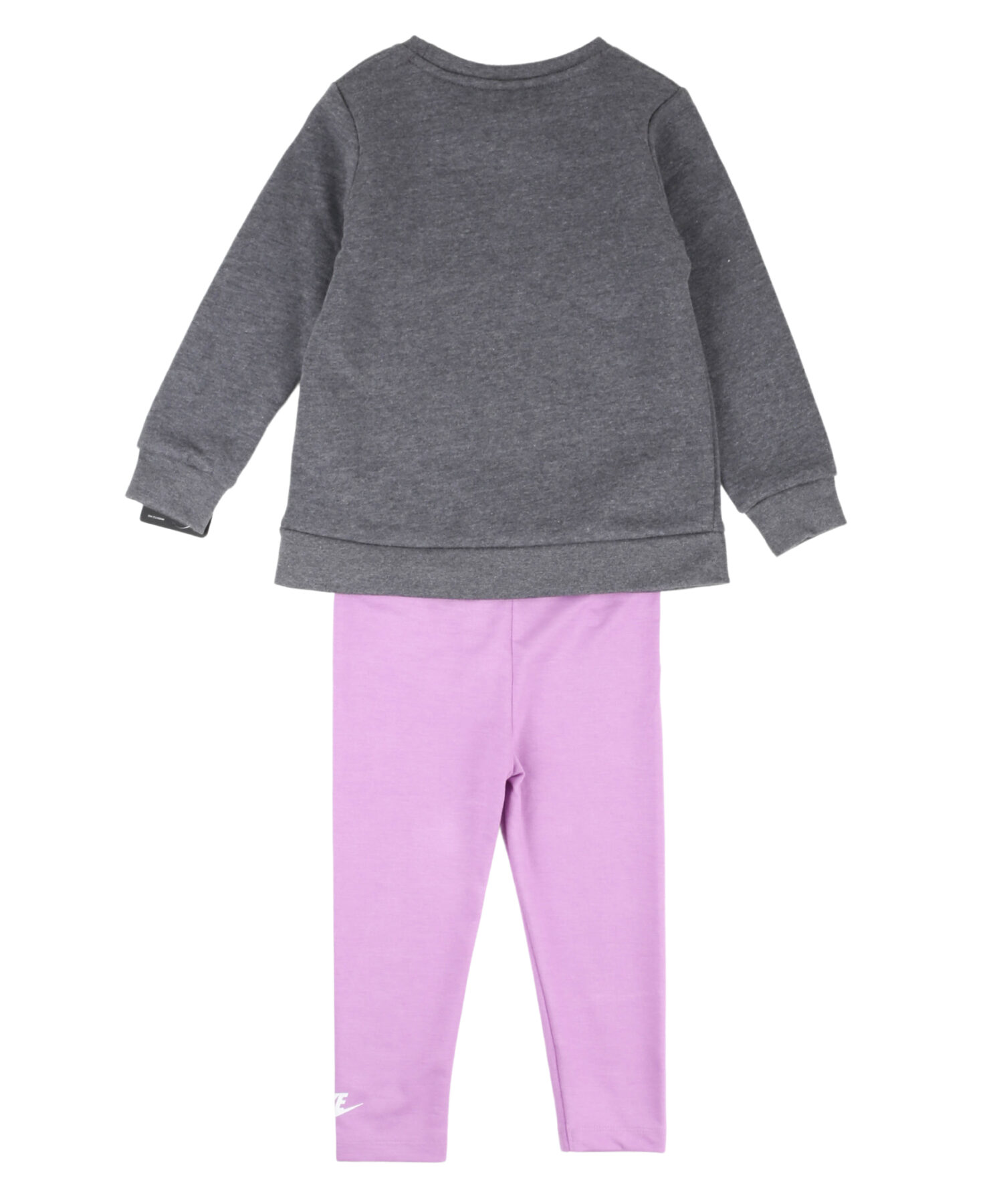 Alternative view of Completi Bambina Nike grigio viola