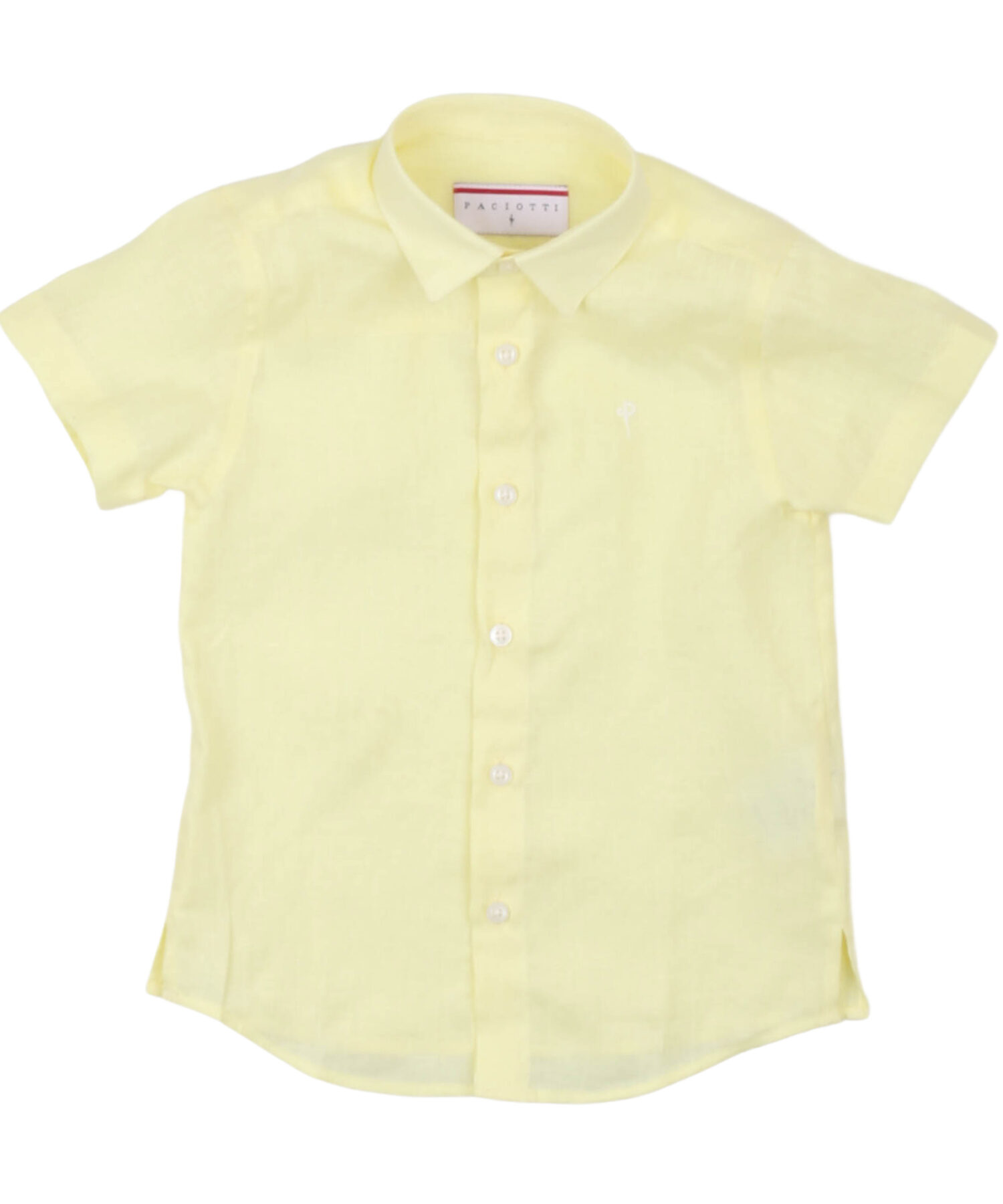 Camicie Bambino Paciotti giallo